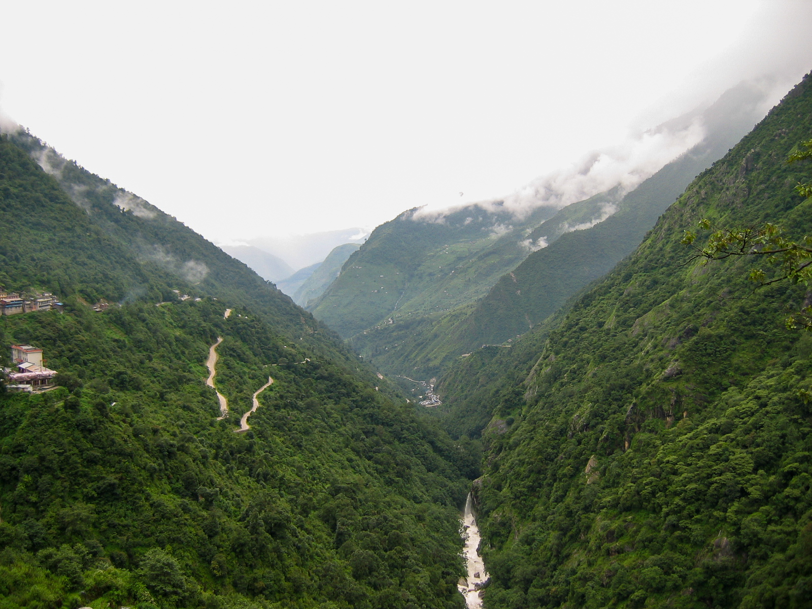 Kodari on the Nepal/Tibet border - A room with a view