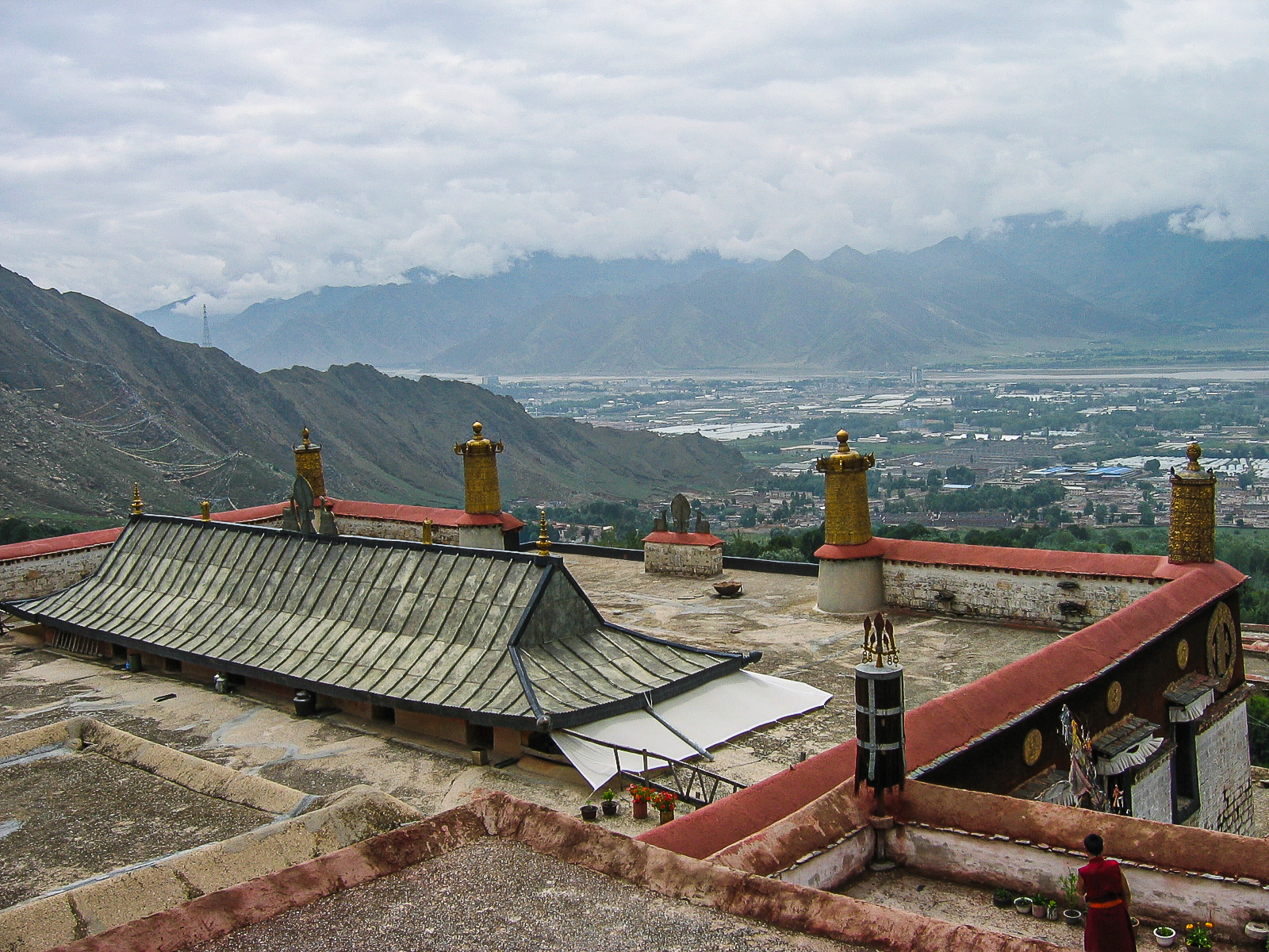 Views from Drepung Monastery - Lhasa, Tibet