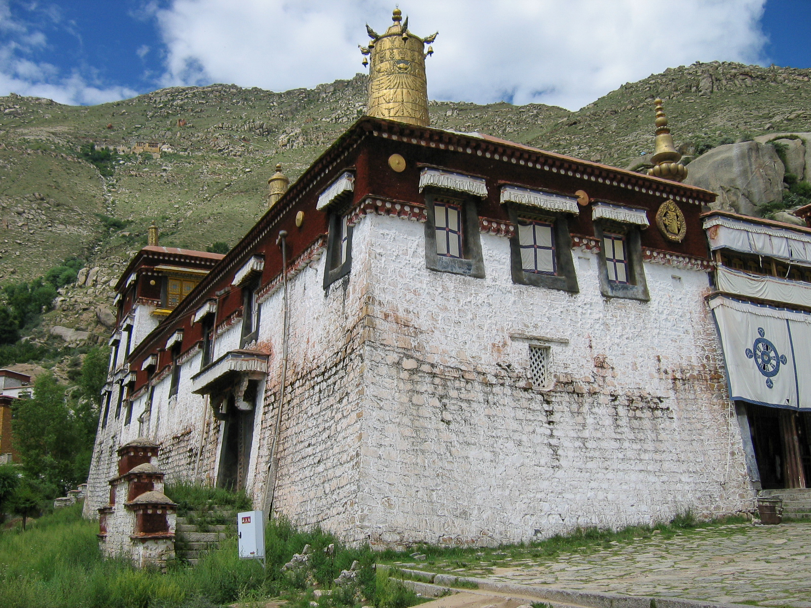 Exploring Sera Monastery. Lhasa, Tibet.