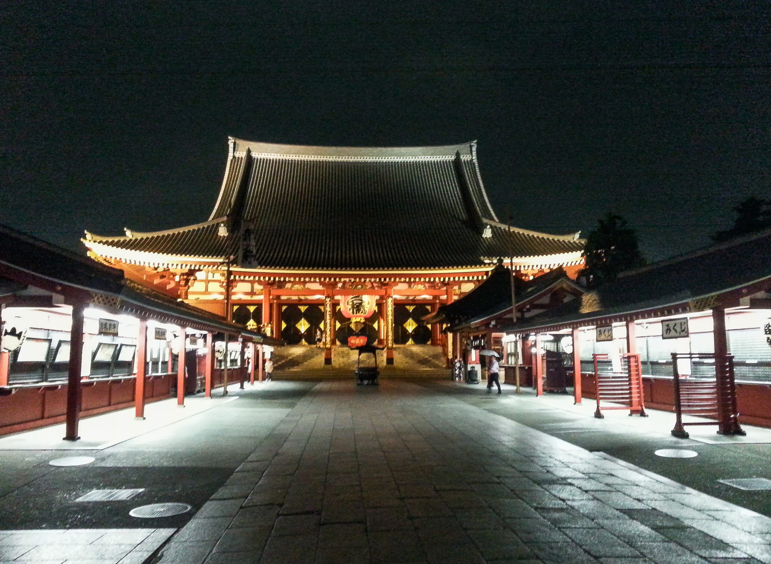 Senso-ji - calm and serenity at night