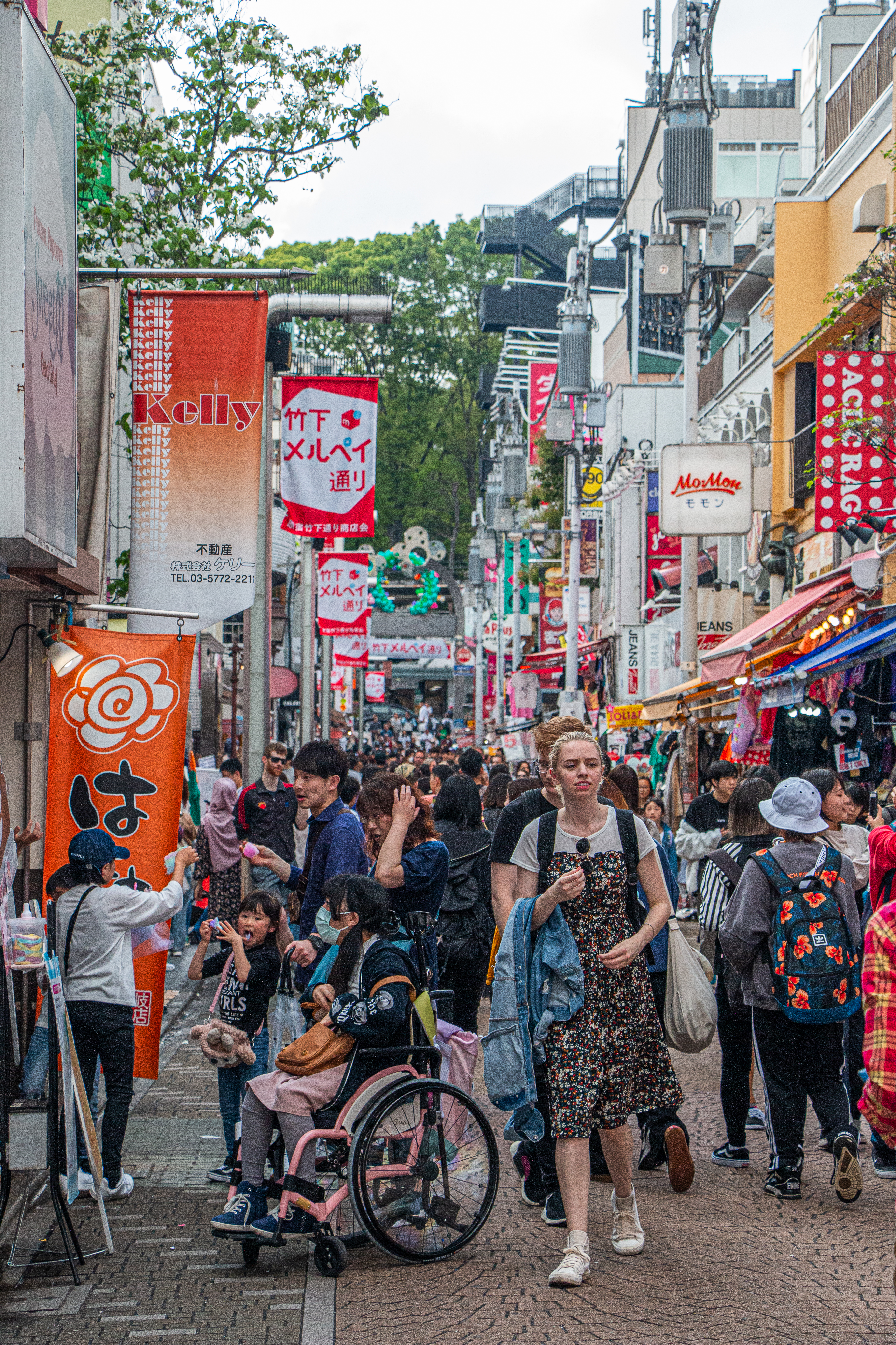 Takeshita Dori - bustling as usual!