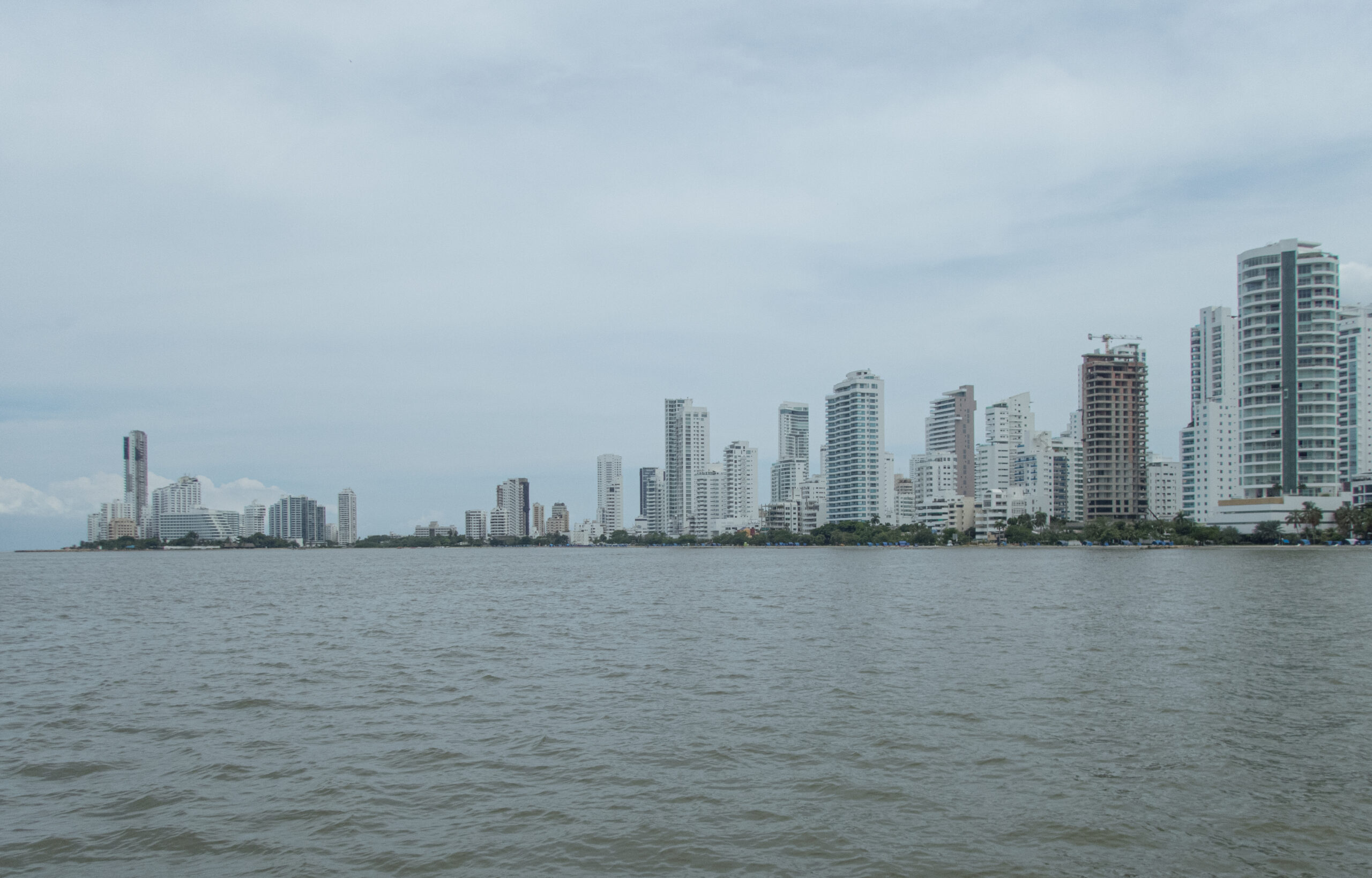 Entering Cartagena de Indias 