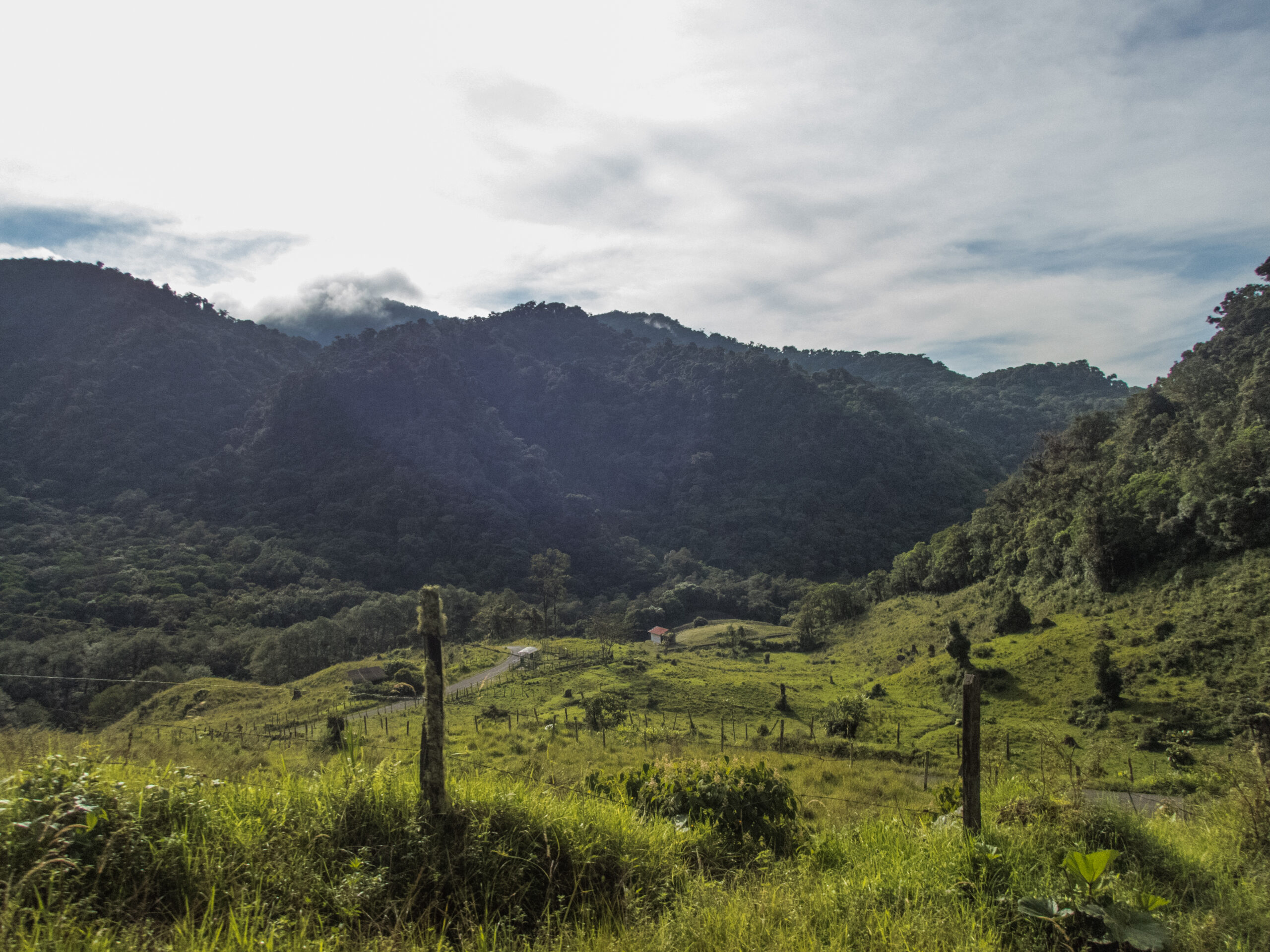 Panama - Quetzal Trail - countryside view