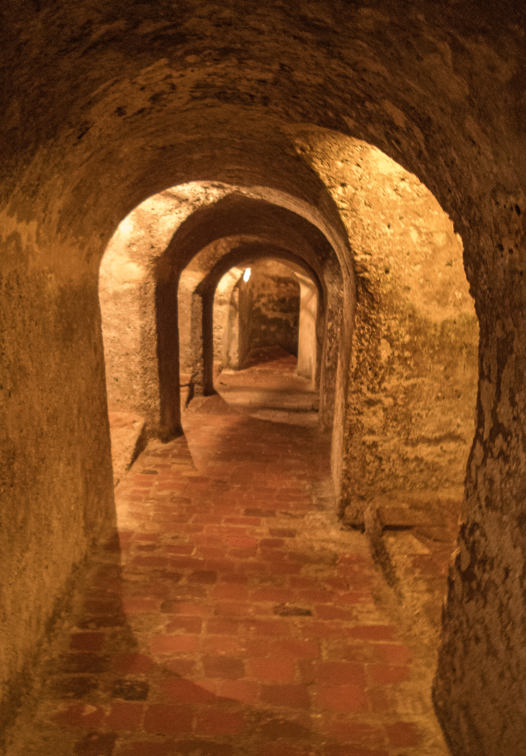 Colombia - Cartagena - Castillo de San Felipe - inside the tunnels