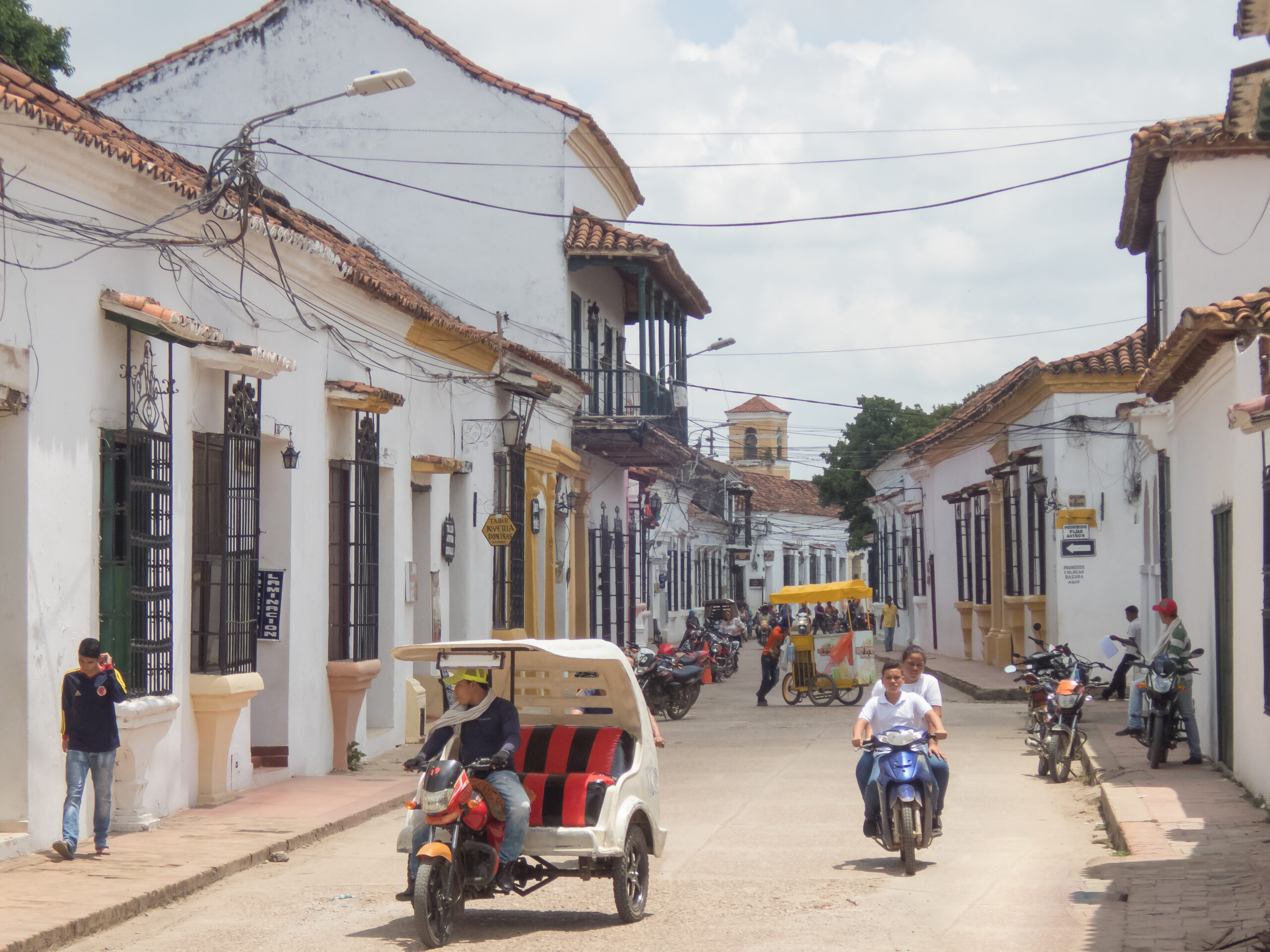 Mompox - main street 