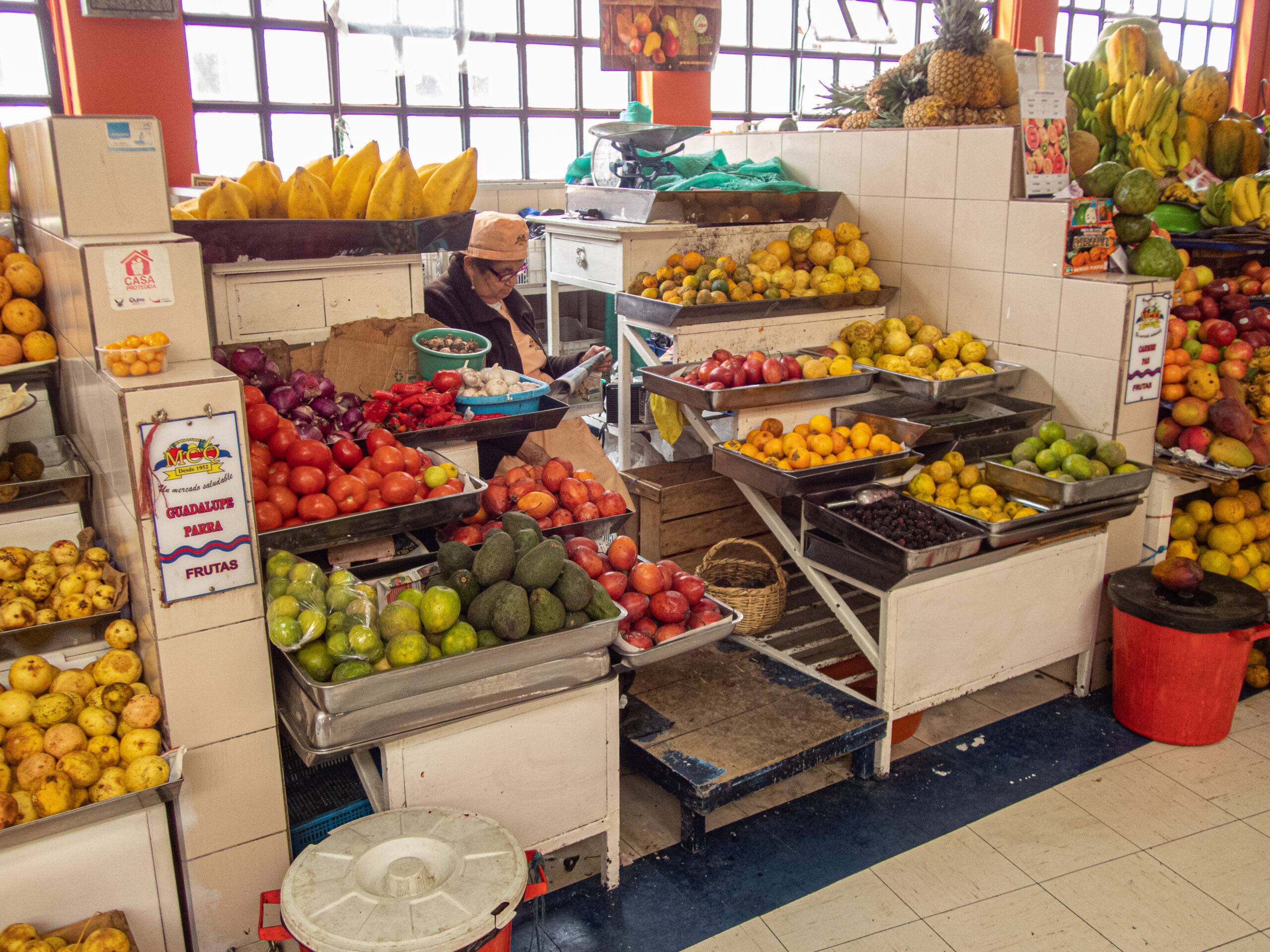 Quito - inside the Central Market