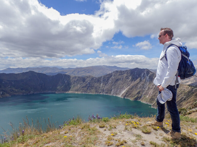 Quilatoa Crater Lake