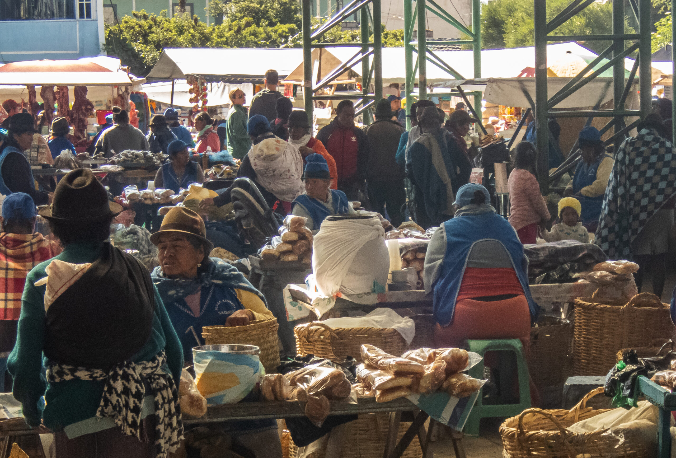 Saquisili Indigenous Central Market - bakery area