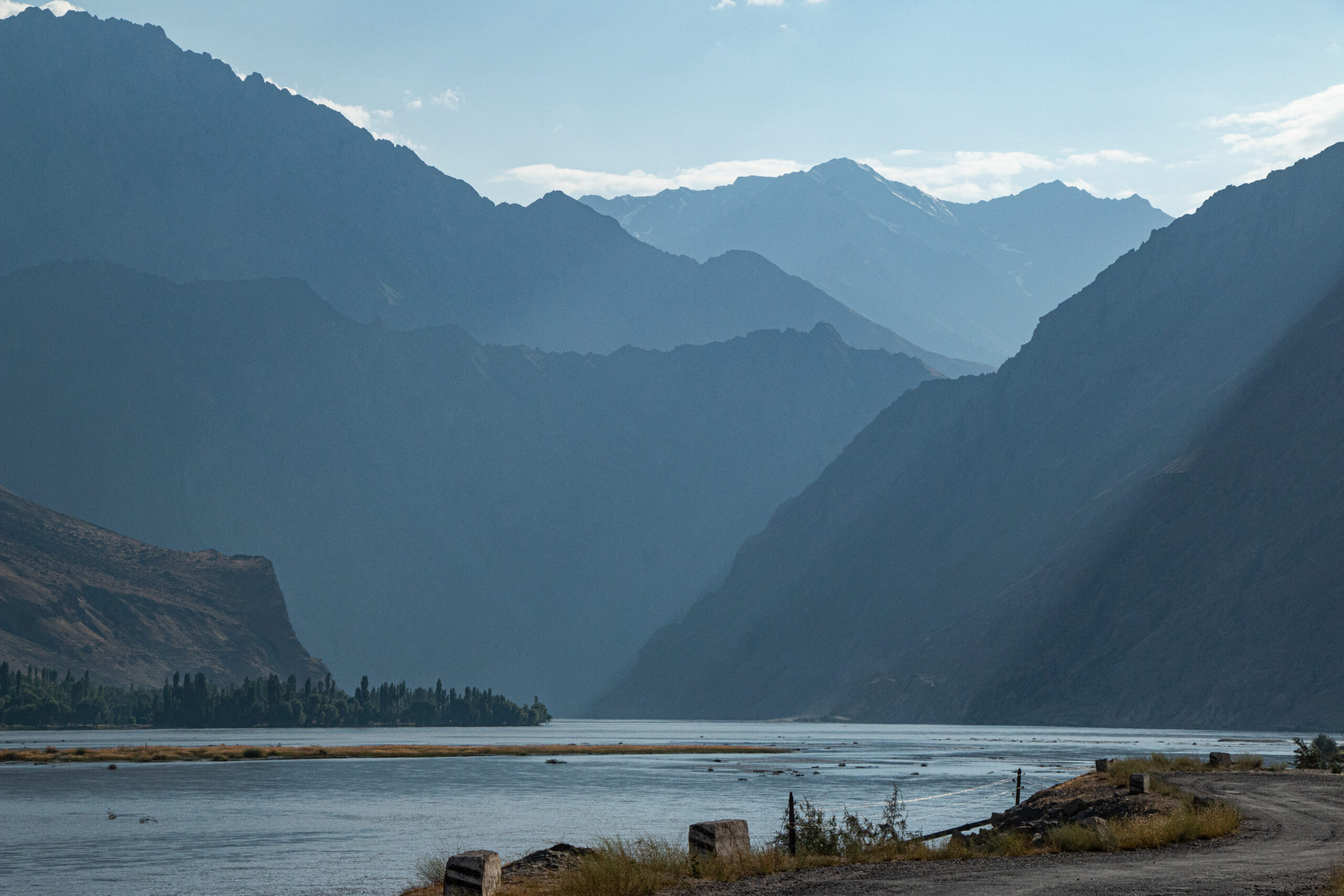 Approaching Rushan, Tajikistan