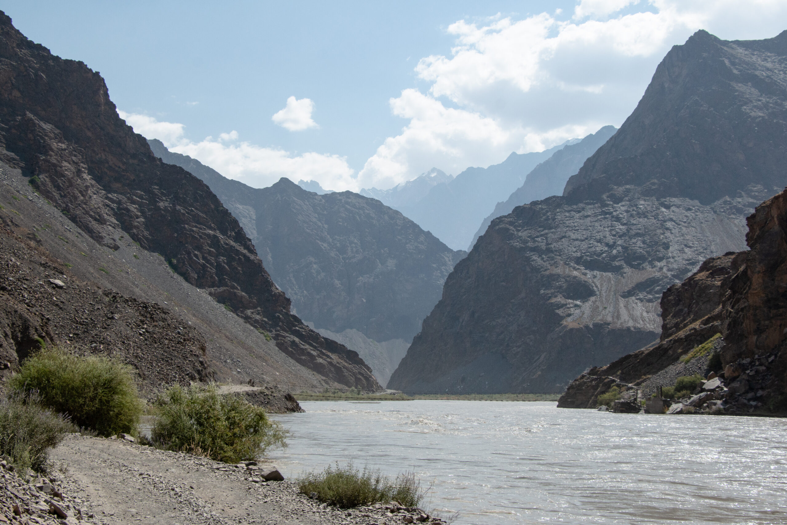 Tajikistan - following the road along the Bartang Valley