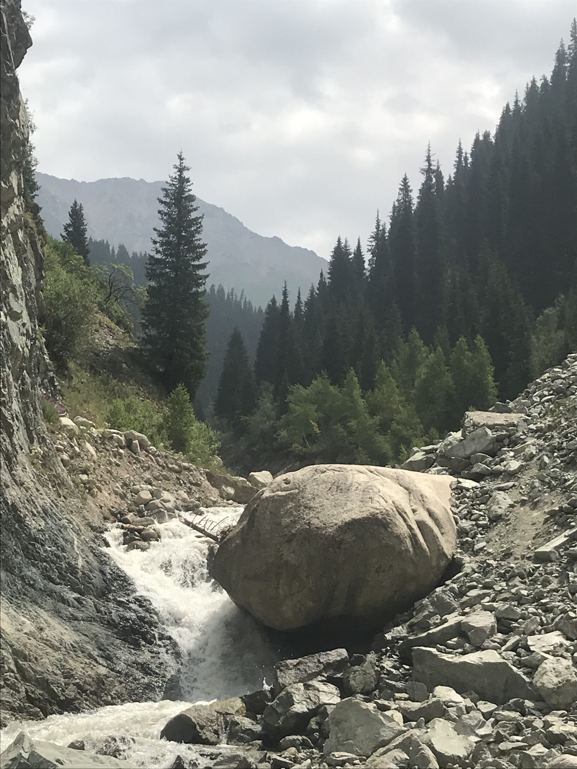 Kazakhstan - accessible mountainous countryside near Big Almaty Lake