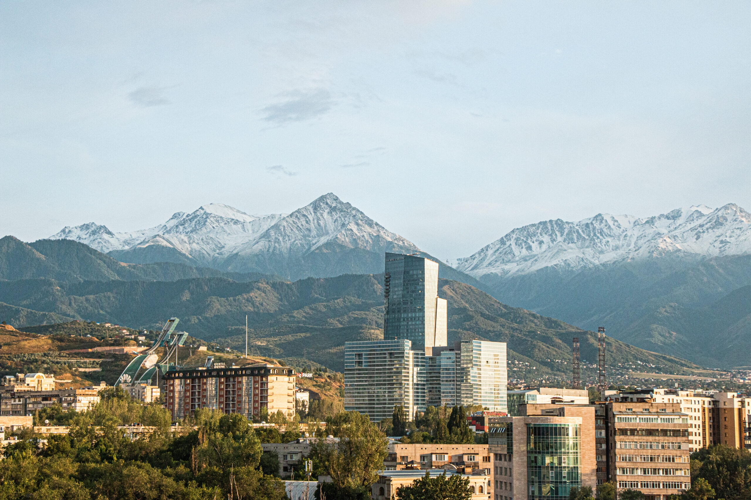 Kazakhstan - Almaty - a city cradled by the Tian Shan Mountains