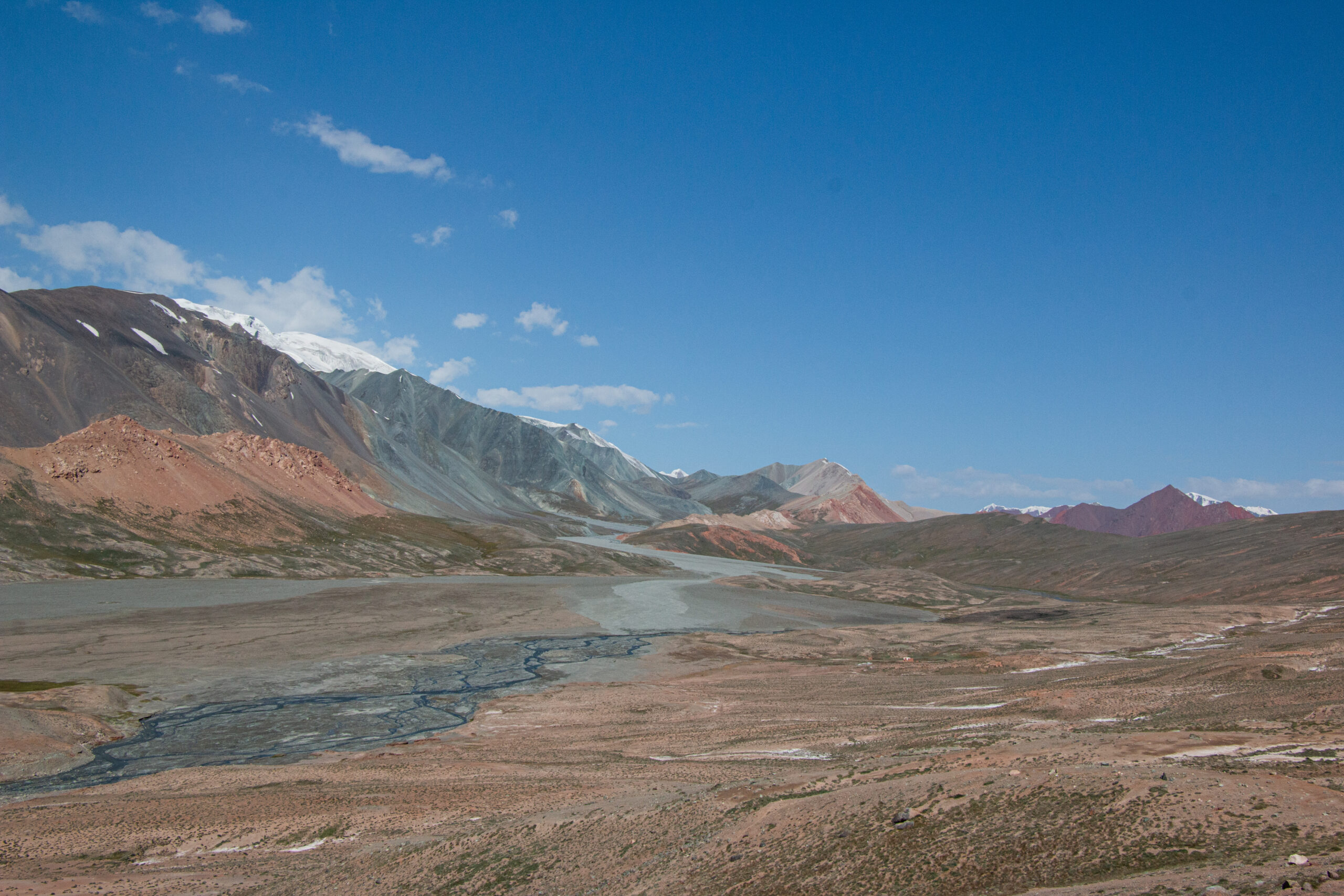 Tajikistan-Kyrgyzstan border - mountain views