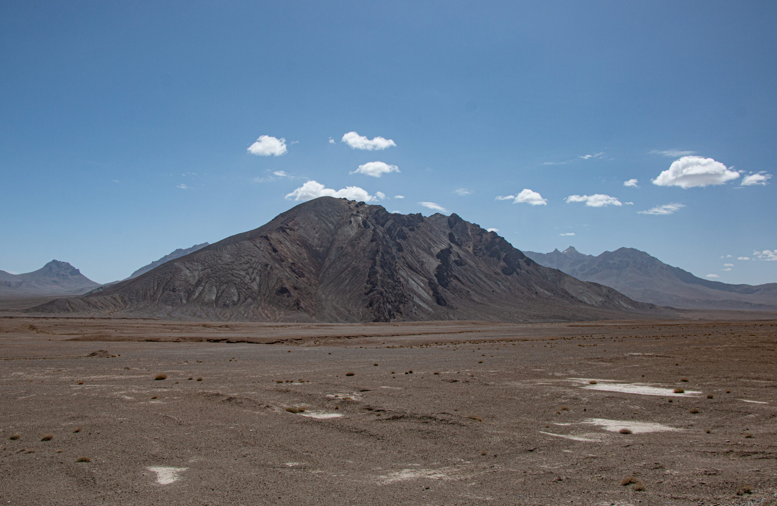 Bulunkul to Murghab, Tajikistan - mountainous desert road 