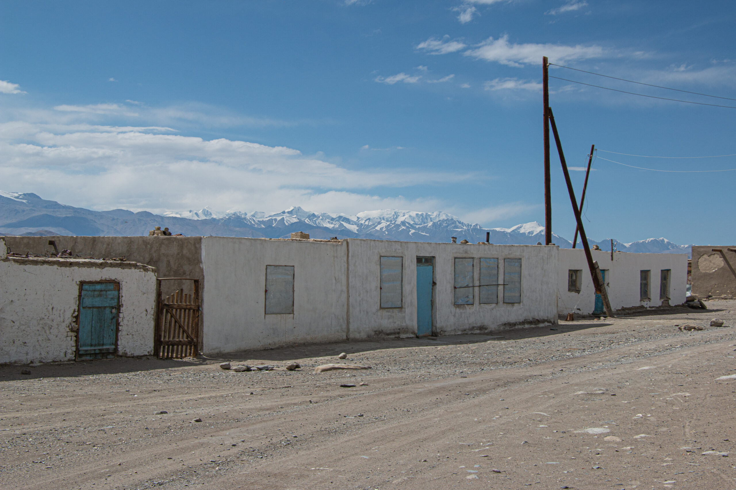 Karakul, Tajikistan - typical houses