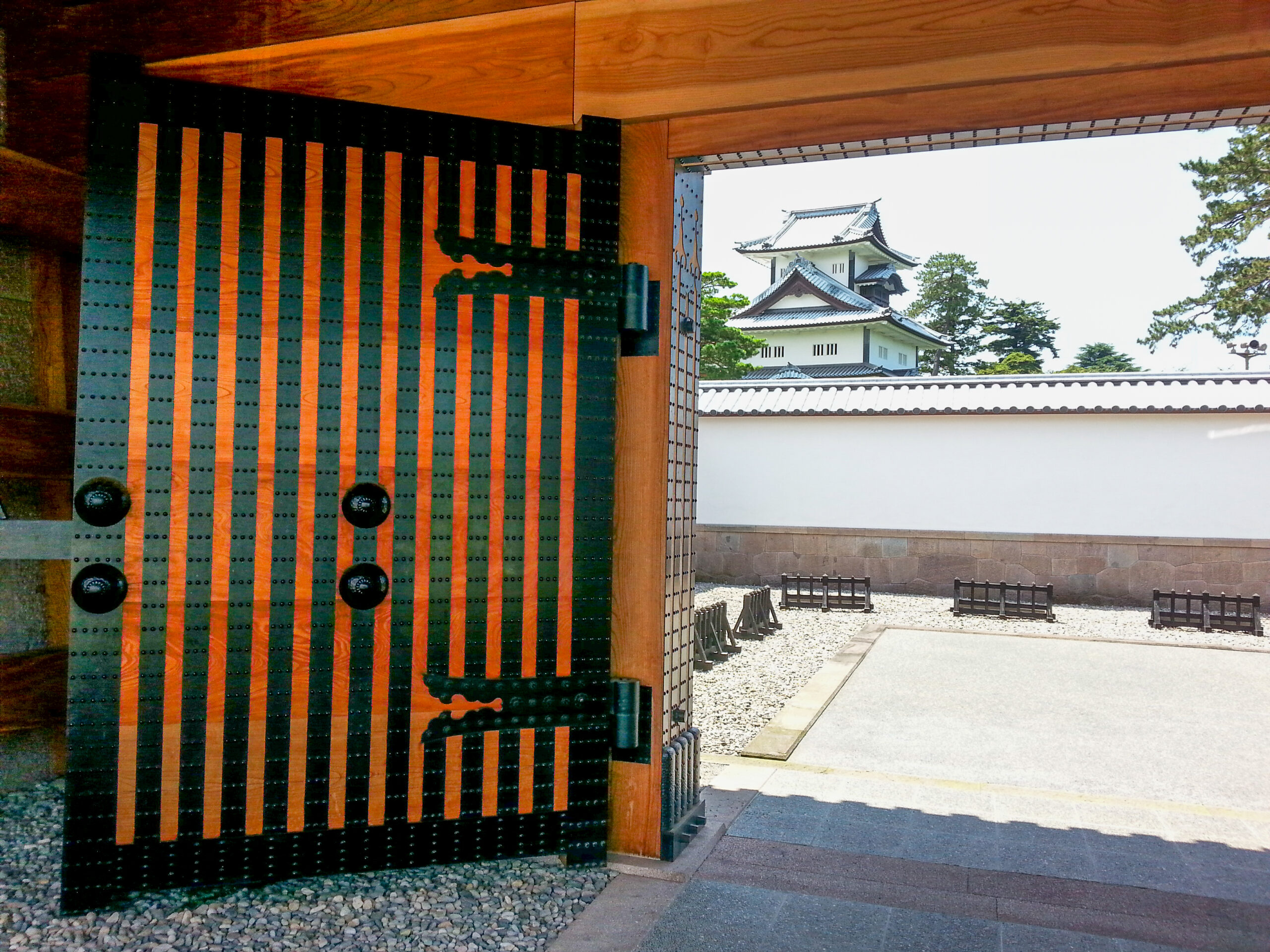 Kanazawa - inside the reconstructed castle