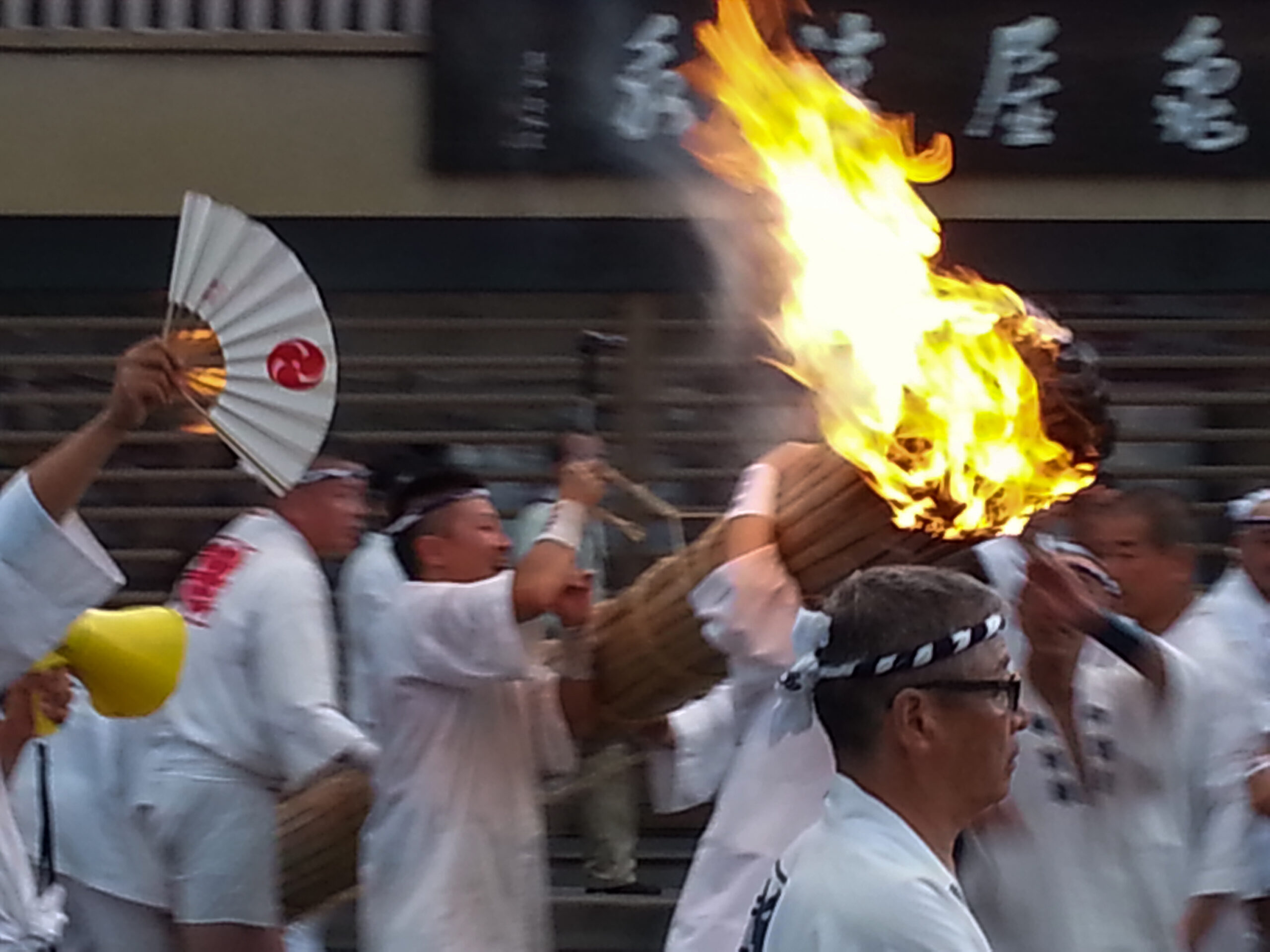 Kyoto - preparing for Gion Matsuri