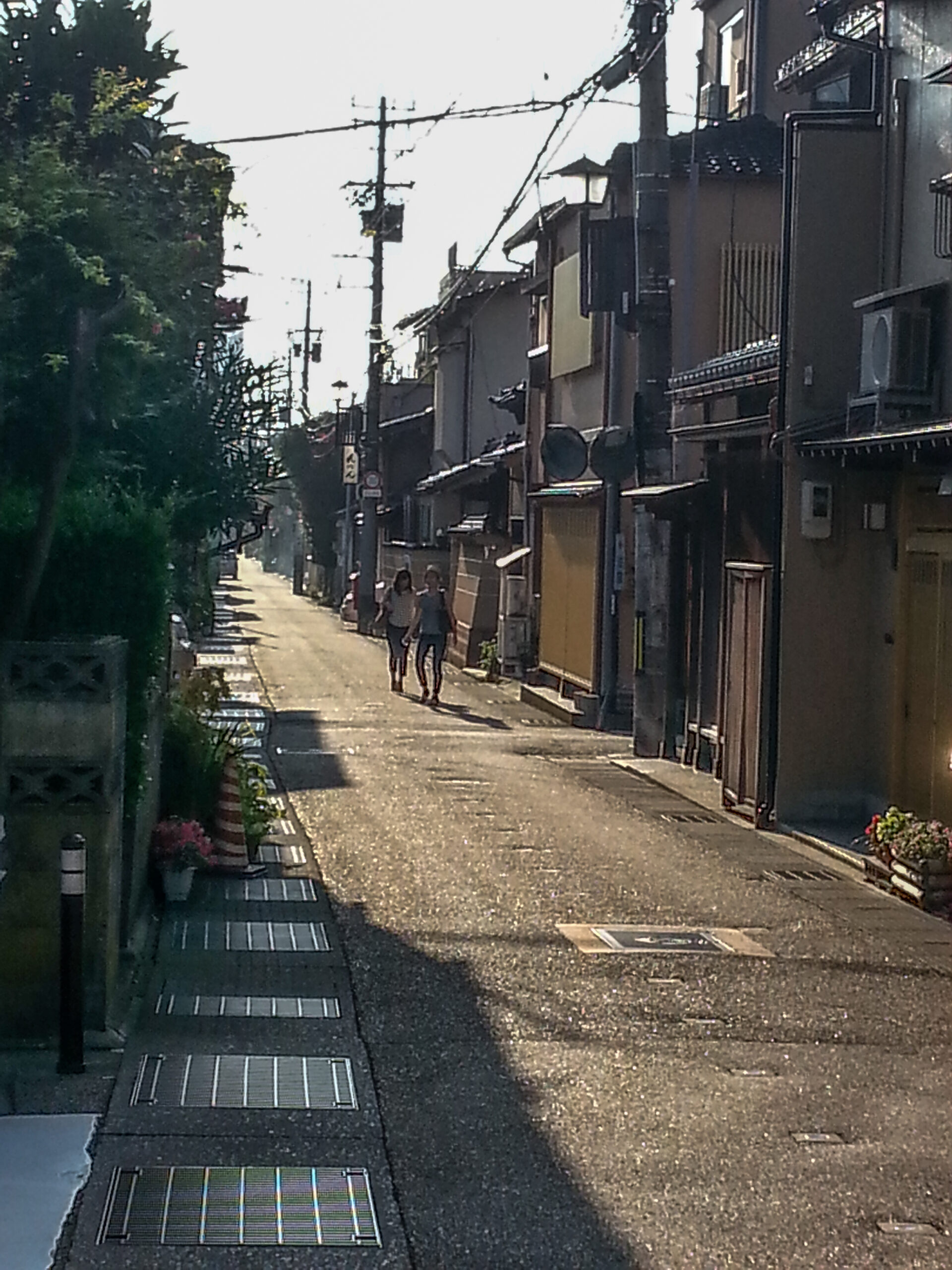 Kanazawa - a typical backstreet near the old Nisha Chaya District