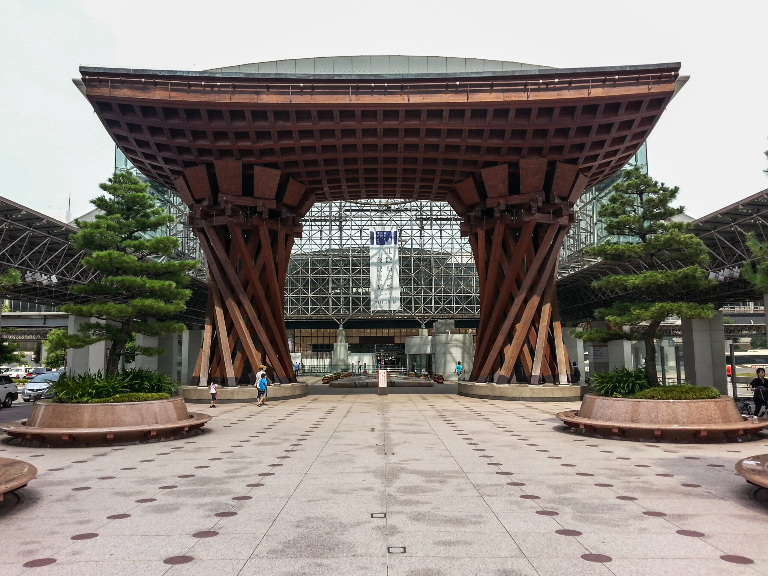 The spectacular Torii at Kanazawa Railway Station