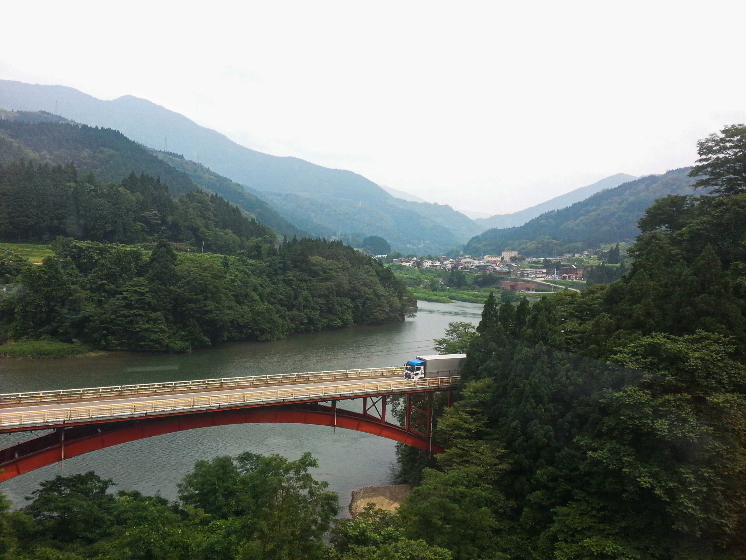 Hida Province - views form the train to Hida-Takayama