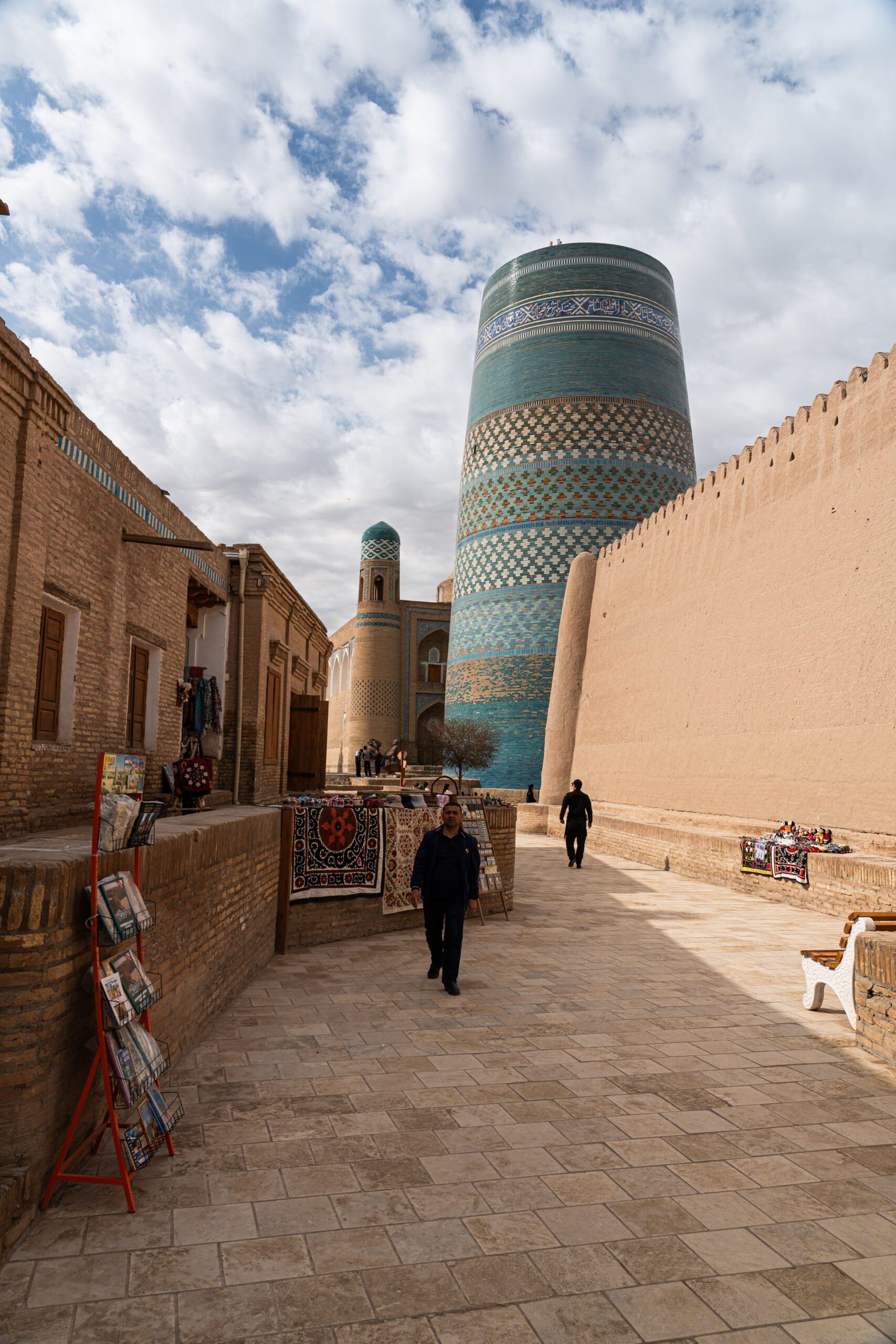 Khiva - the light of a new day brightening up the Kalta Minor Minaret