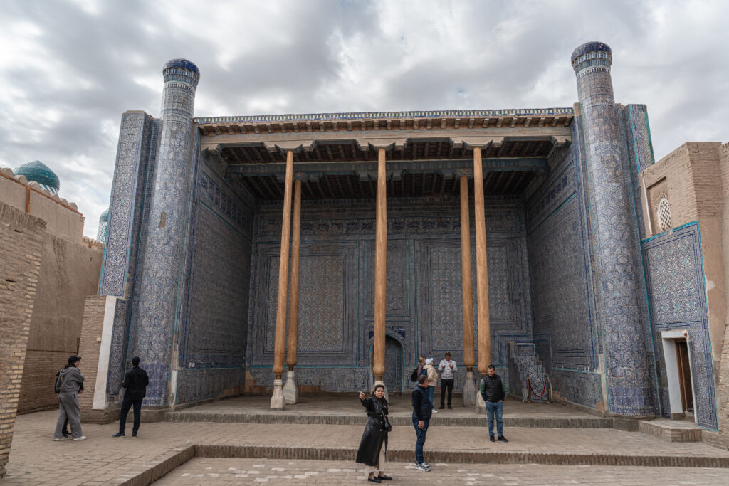 Khiva - the Summer Mosque within the Kuhna Ark citadel