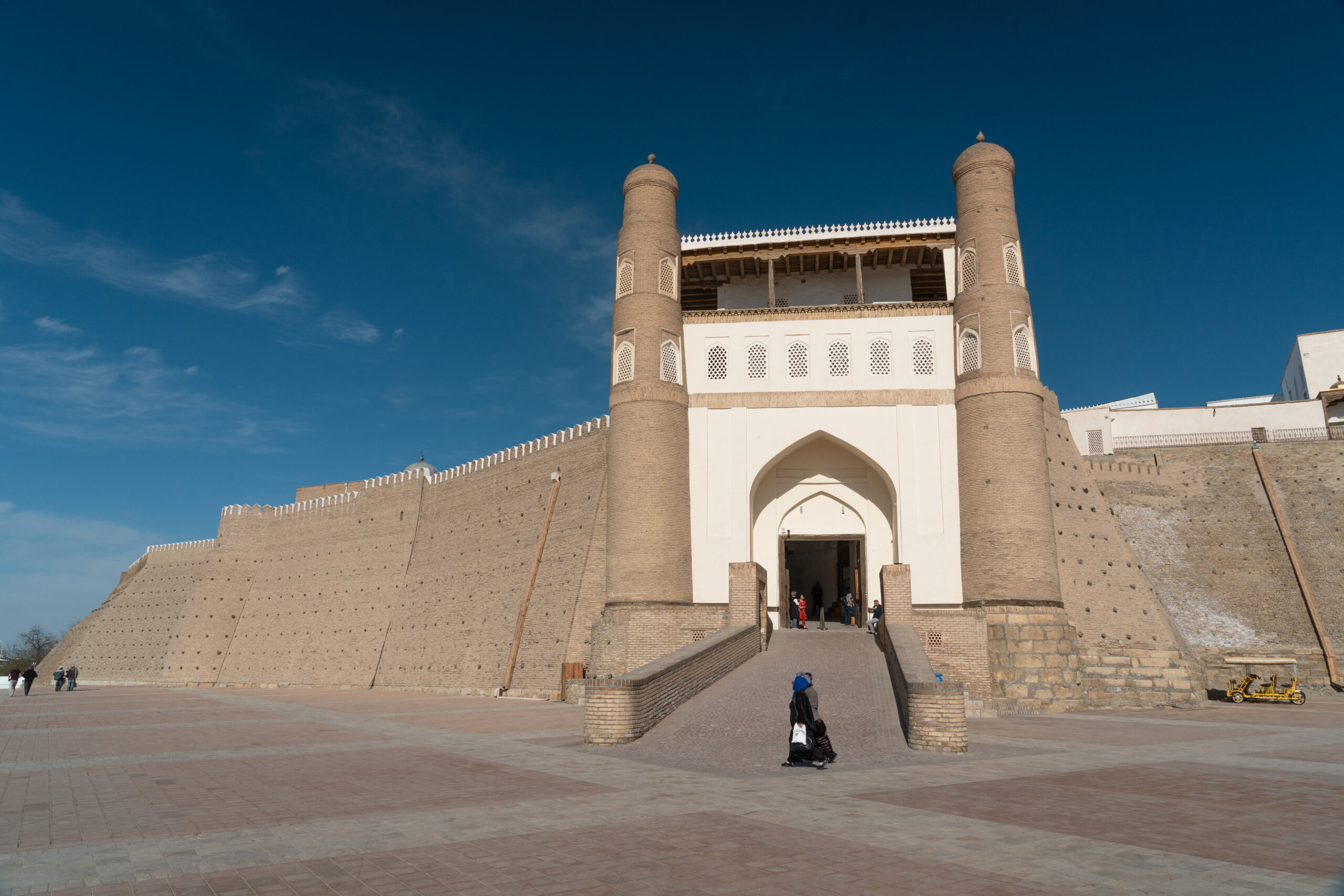 Bukhara - the main entrance to The Ark