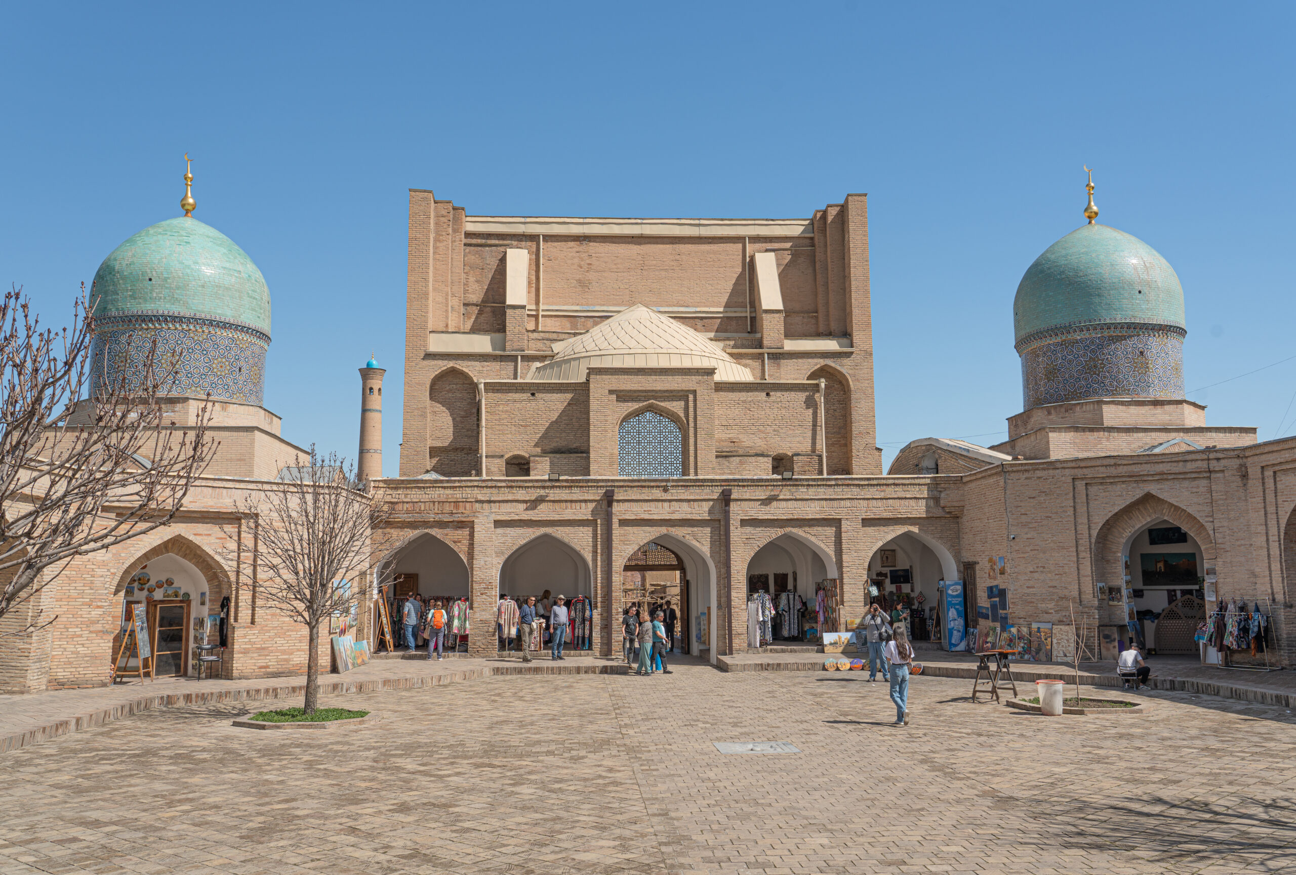 Tashkent - Hazrati Imam Complex - inside the Barak Khan Madrasah