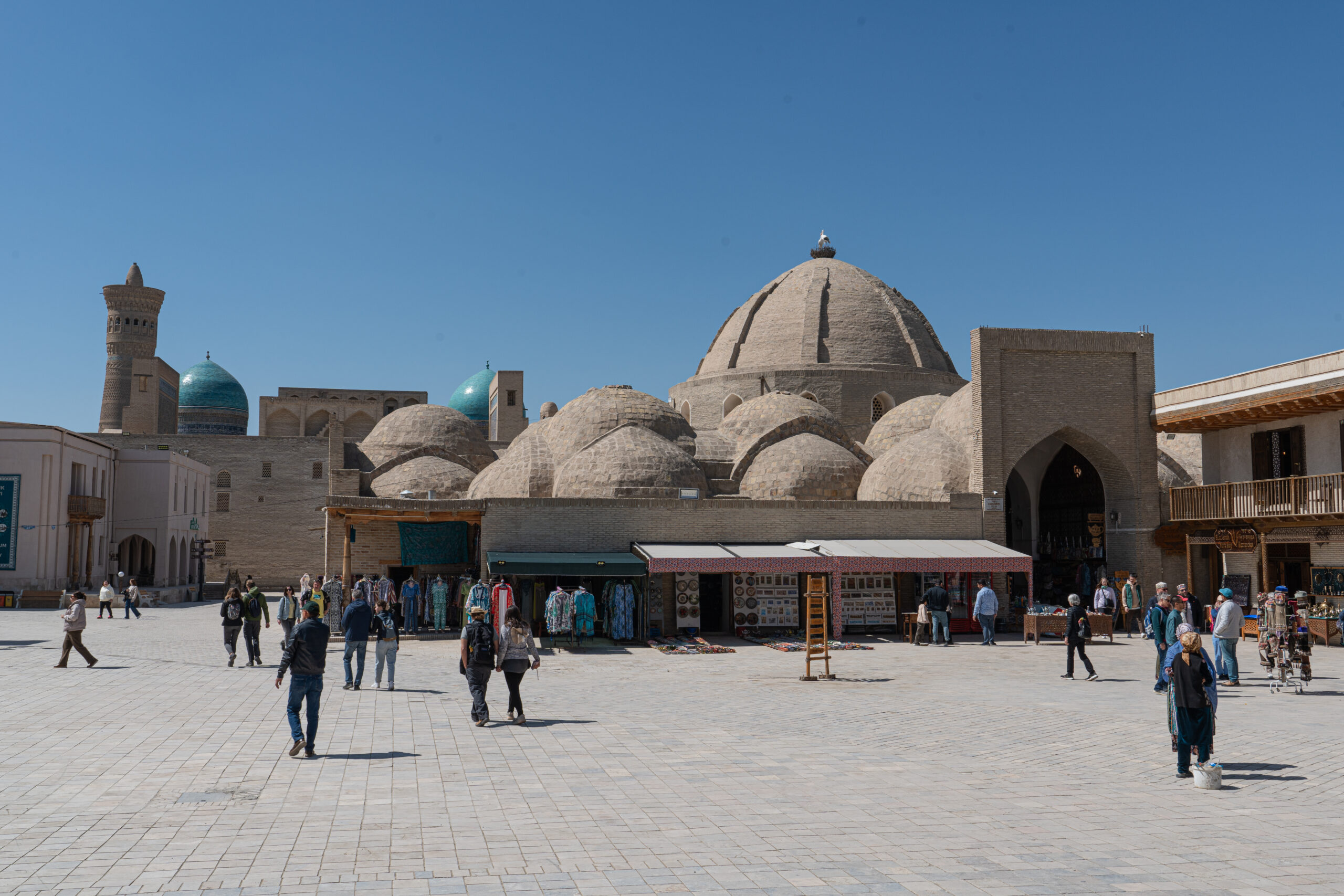 Uzbekistan - Bukhara - a small covered souk