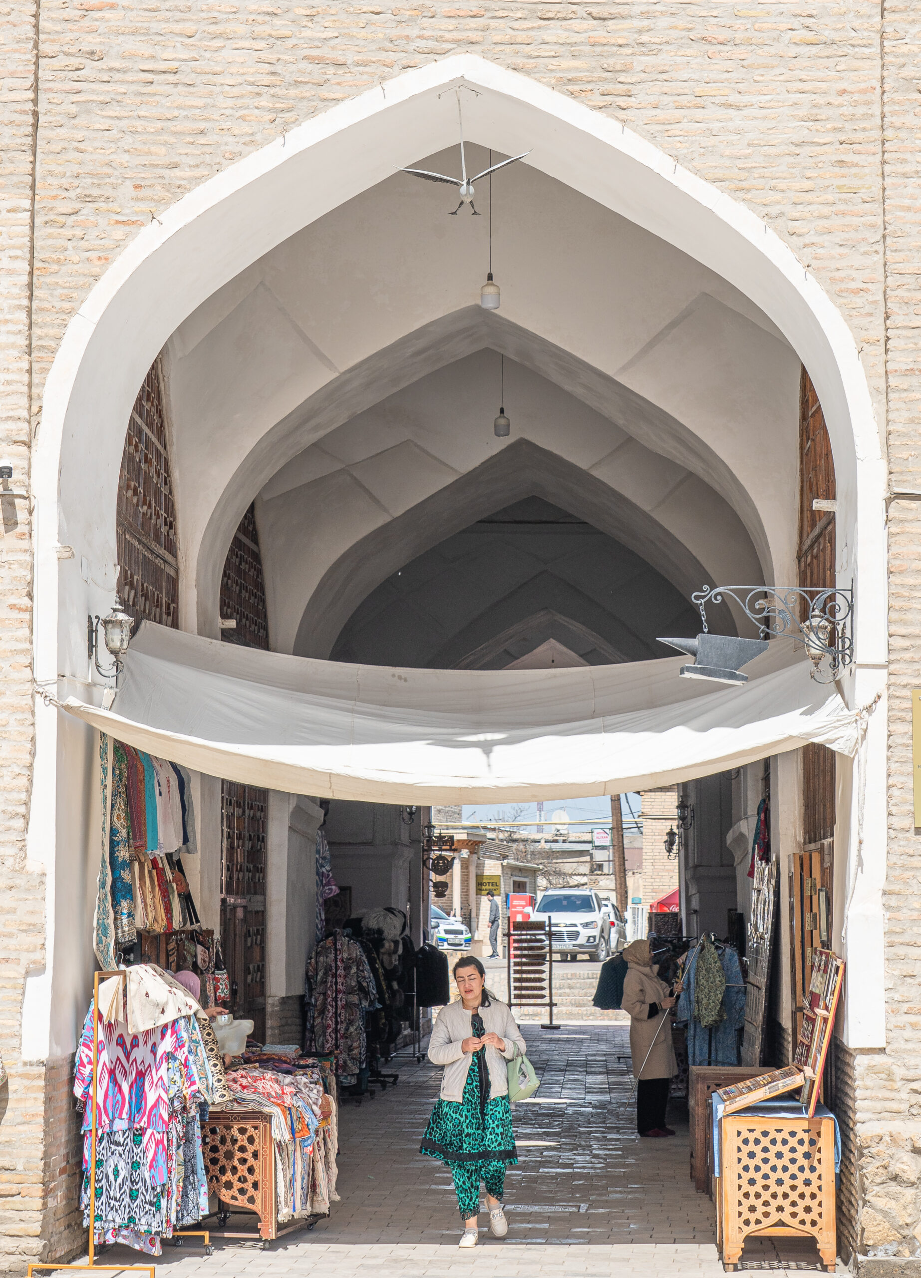 Uzbekistan - Bukhara - Entrance to a small central souk