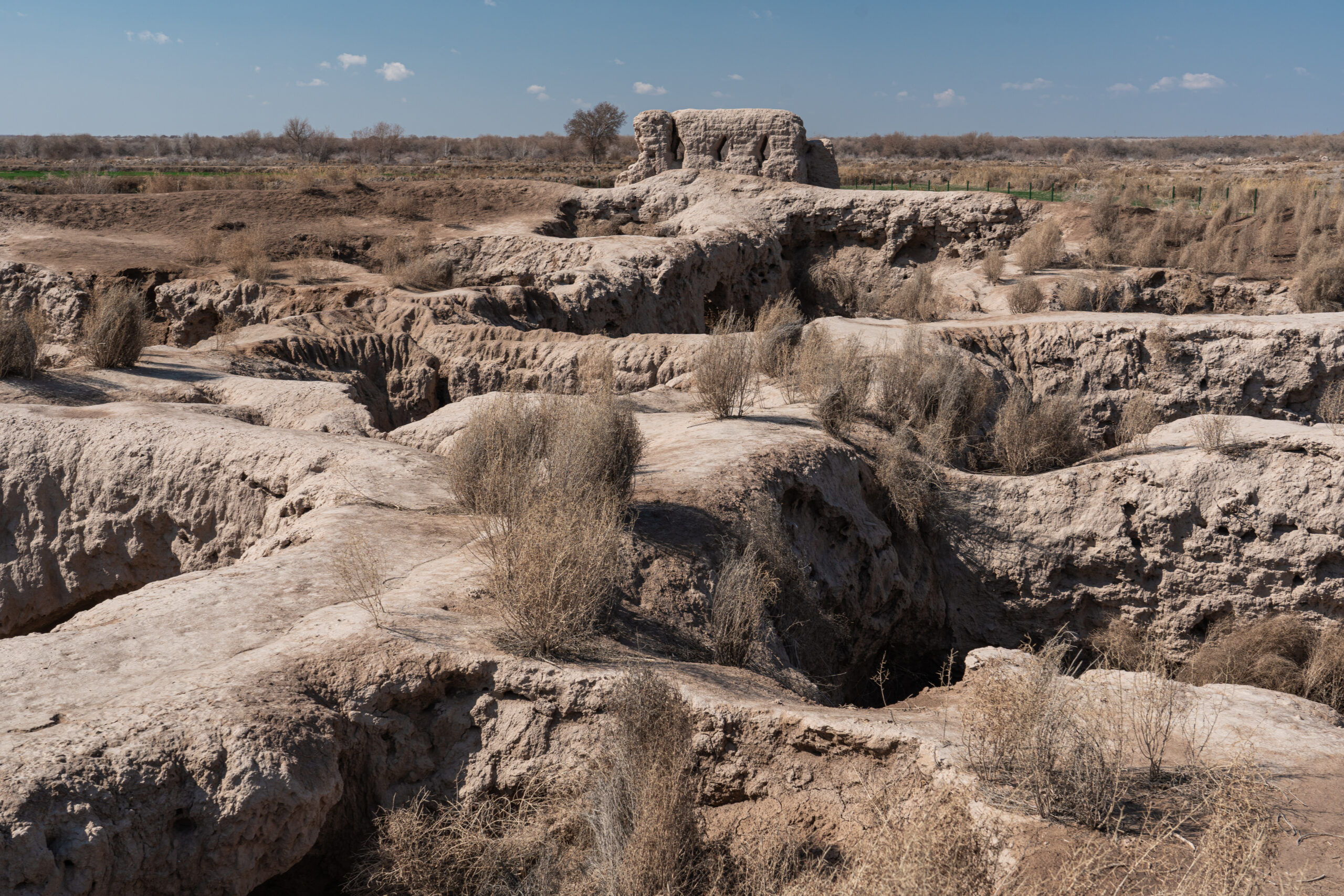 Uzbekistan - Karakalpakstan - the inner ruins of Qo'y Qirilgan