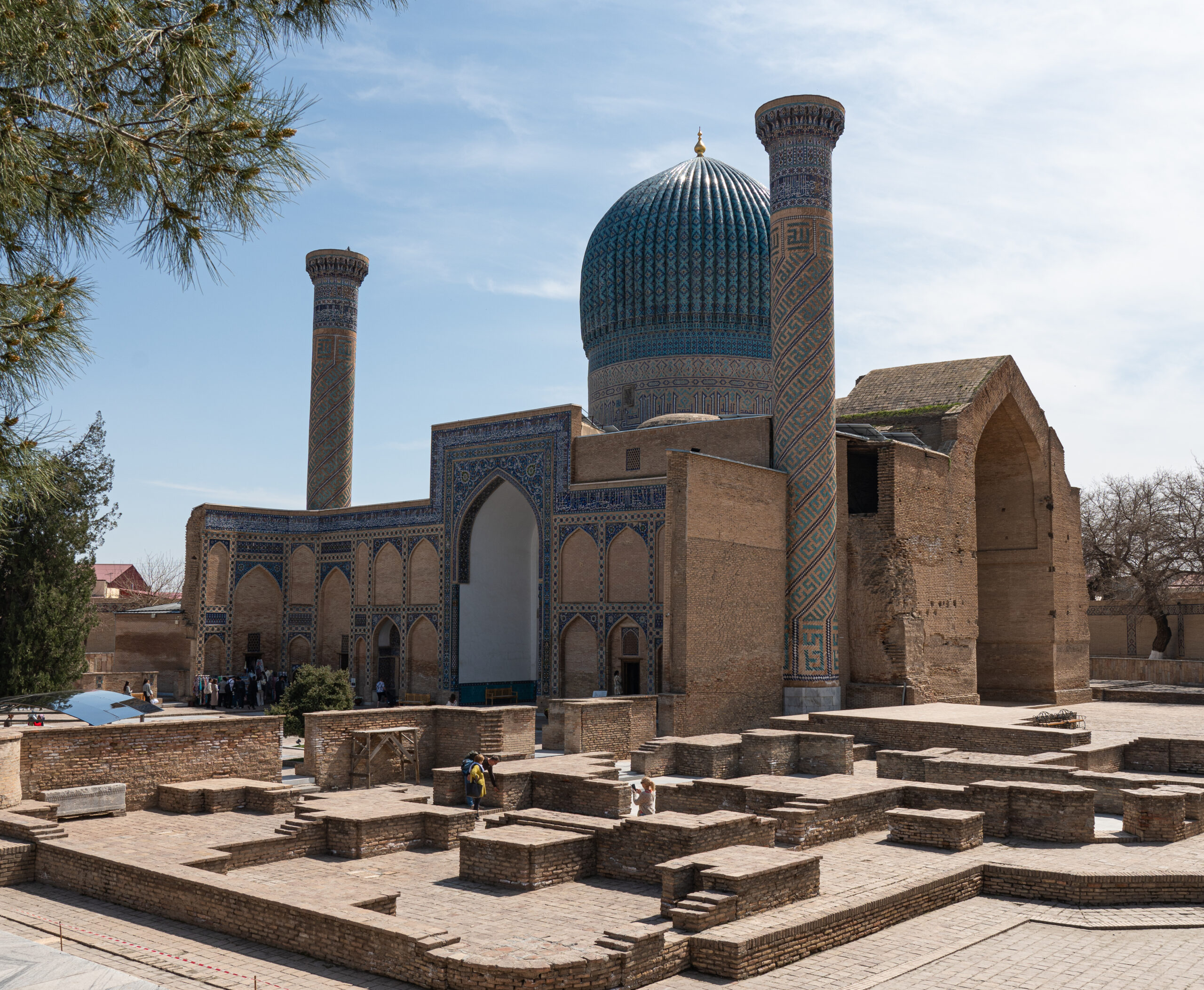 Samarkand - TImur's Mausoleum - the Gur-e-Amir