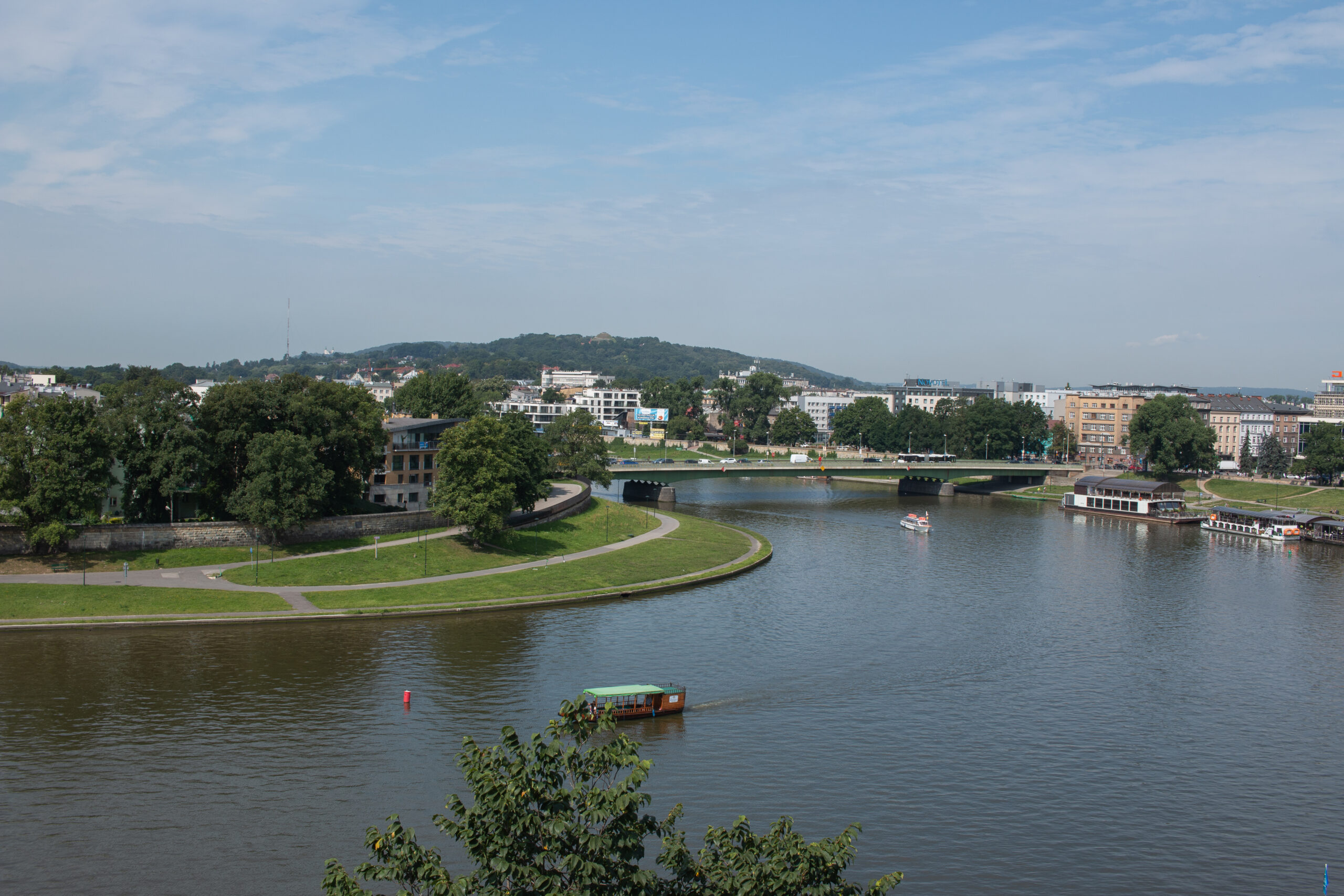 Poland - krakov - The Vistula River from Wawel Castle