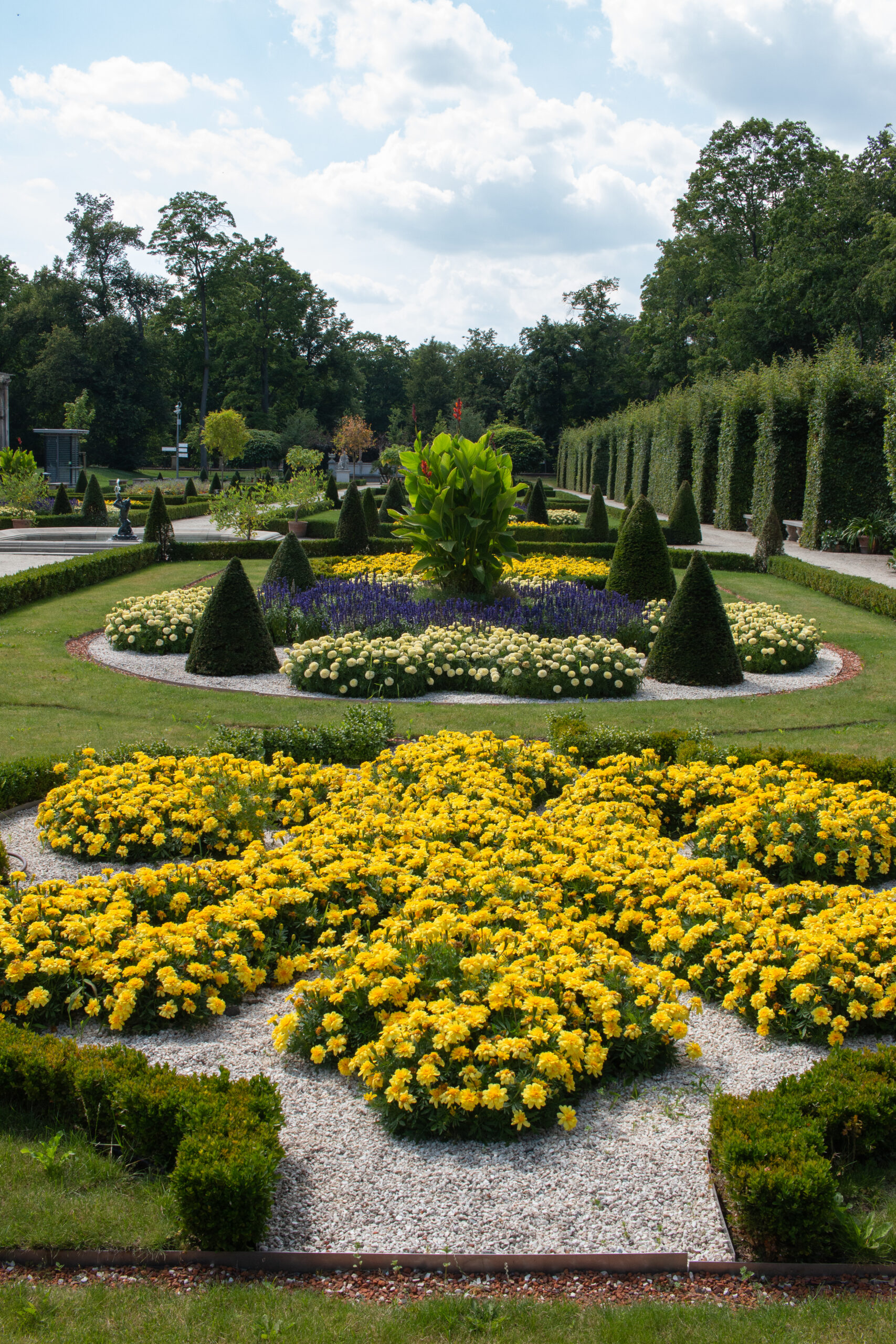 Poland - Warsaw - The gardens at Wilanow Palace