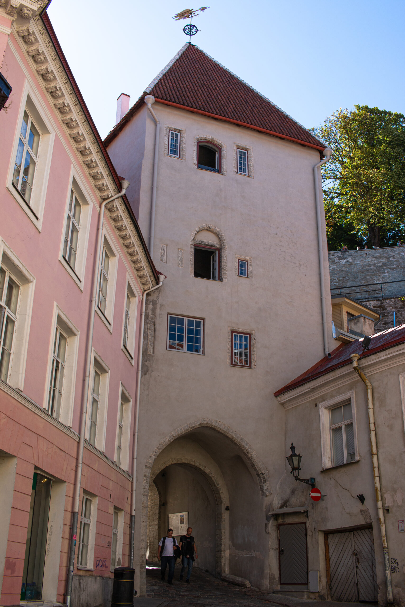 Estonia - Tallinn - The Long Leg Gate Tower