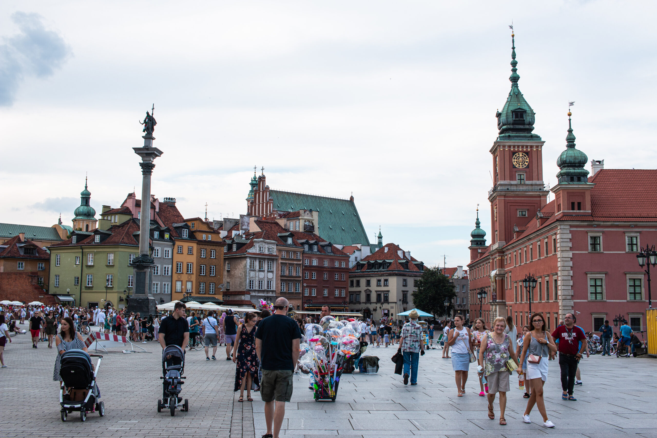 Poland - Warsaw - Castle Square