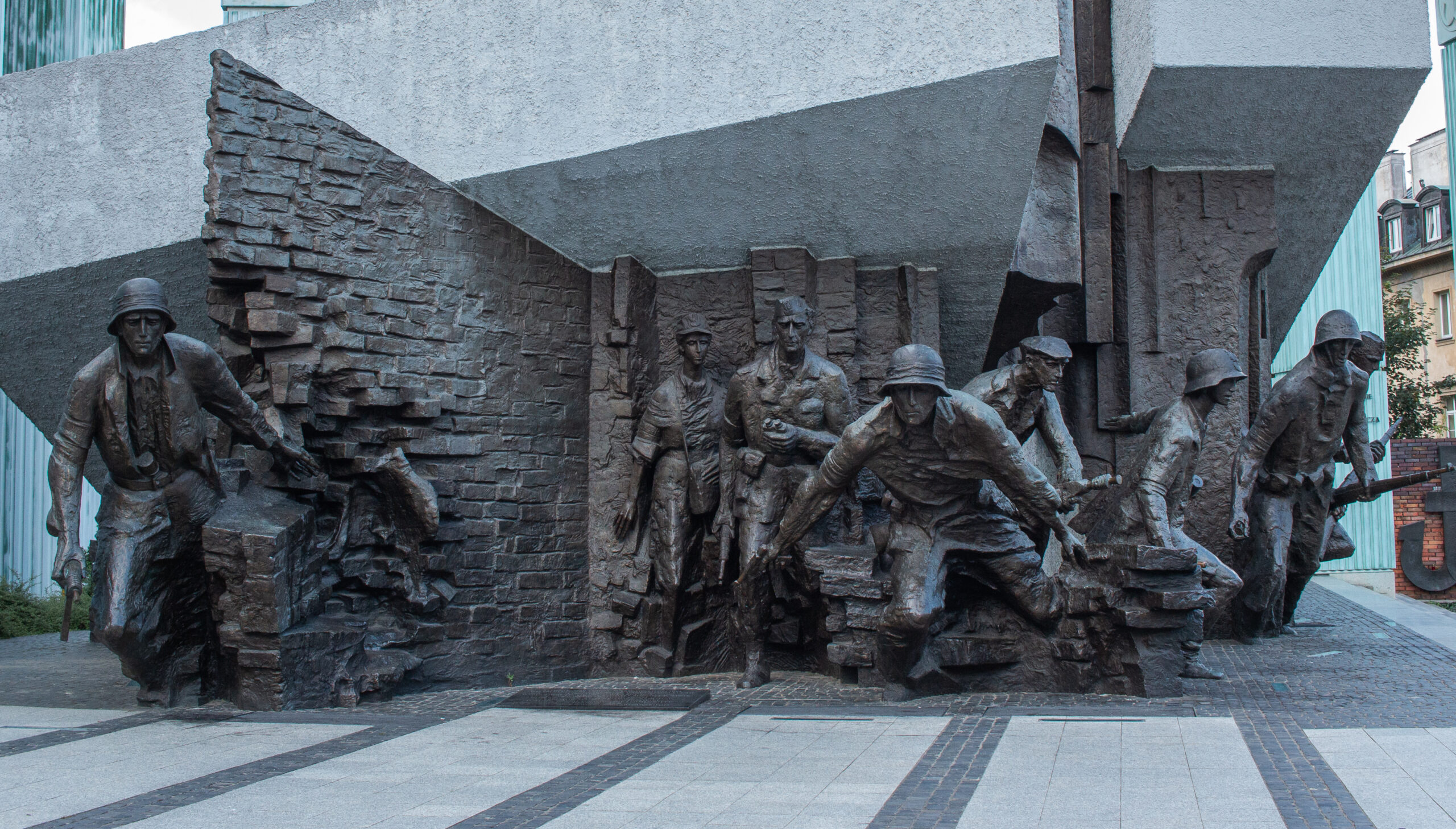 Poland - Warsaw - The uprising Monument