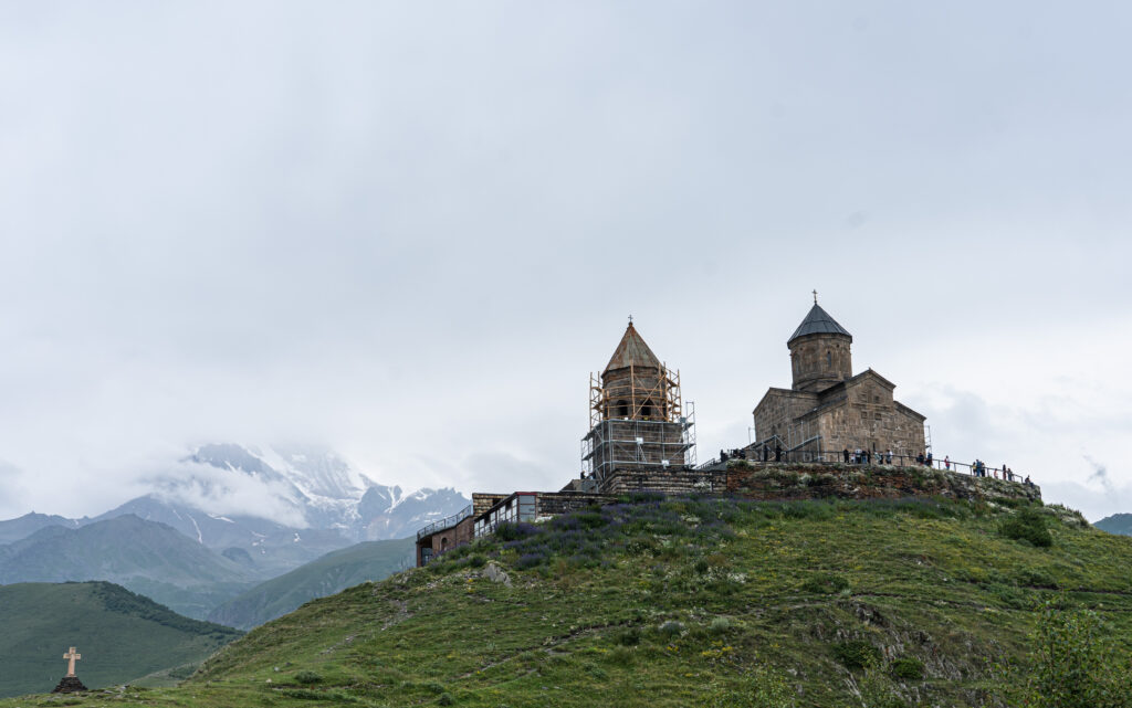 Georgia - Kazbegi - Gergeti Trinity Church