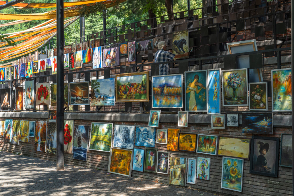 Georgia - Tbilisi - The Dry Bridge Flea Market