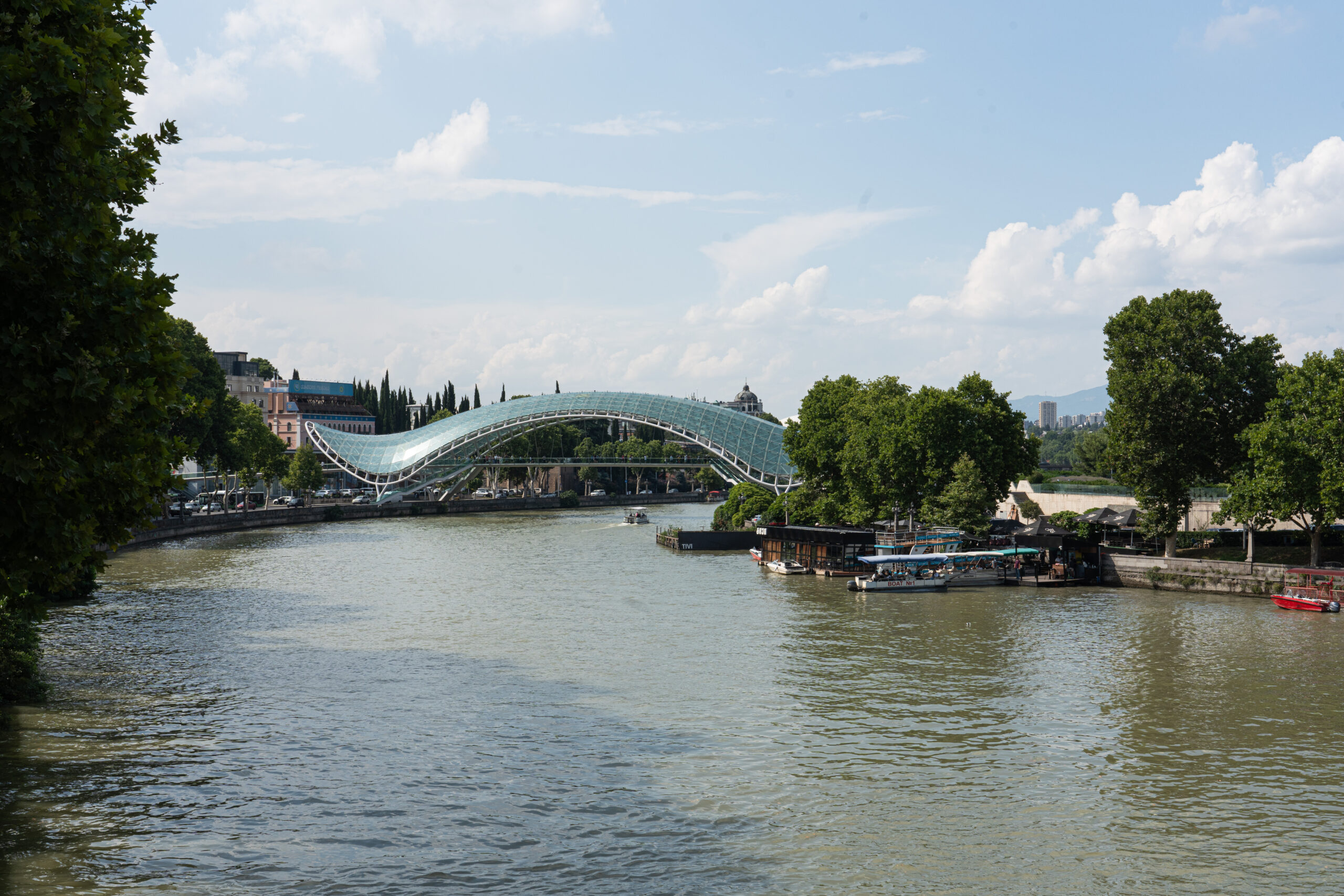 Georgia - Tbilisi - the Bridge of Peace