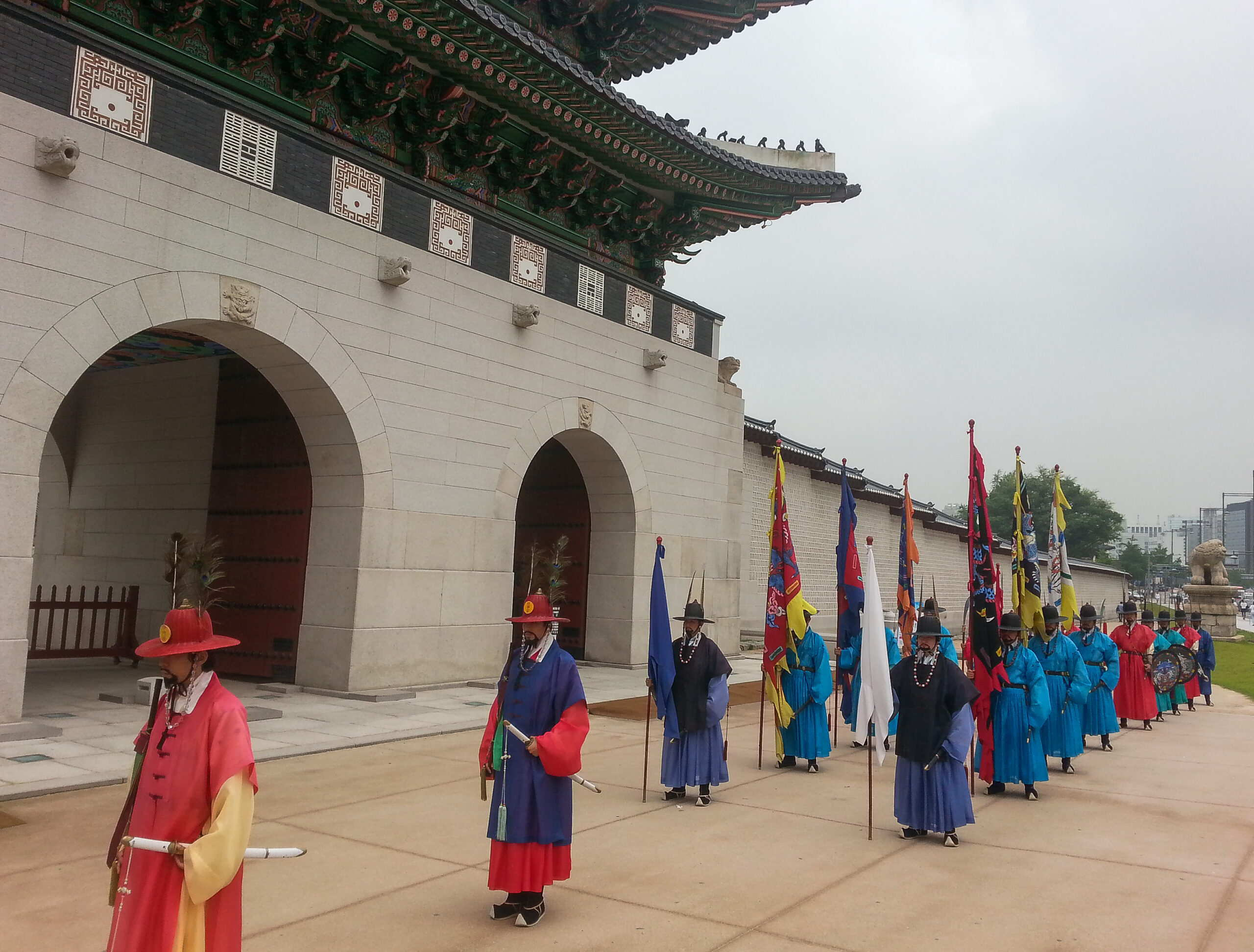 South korea - Seoul - Gyeongbokgung Palace - Changing of the guard