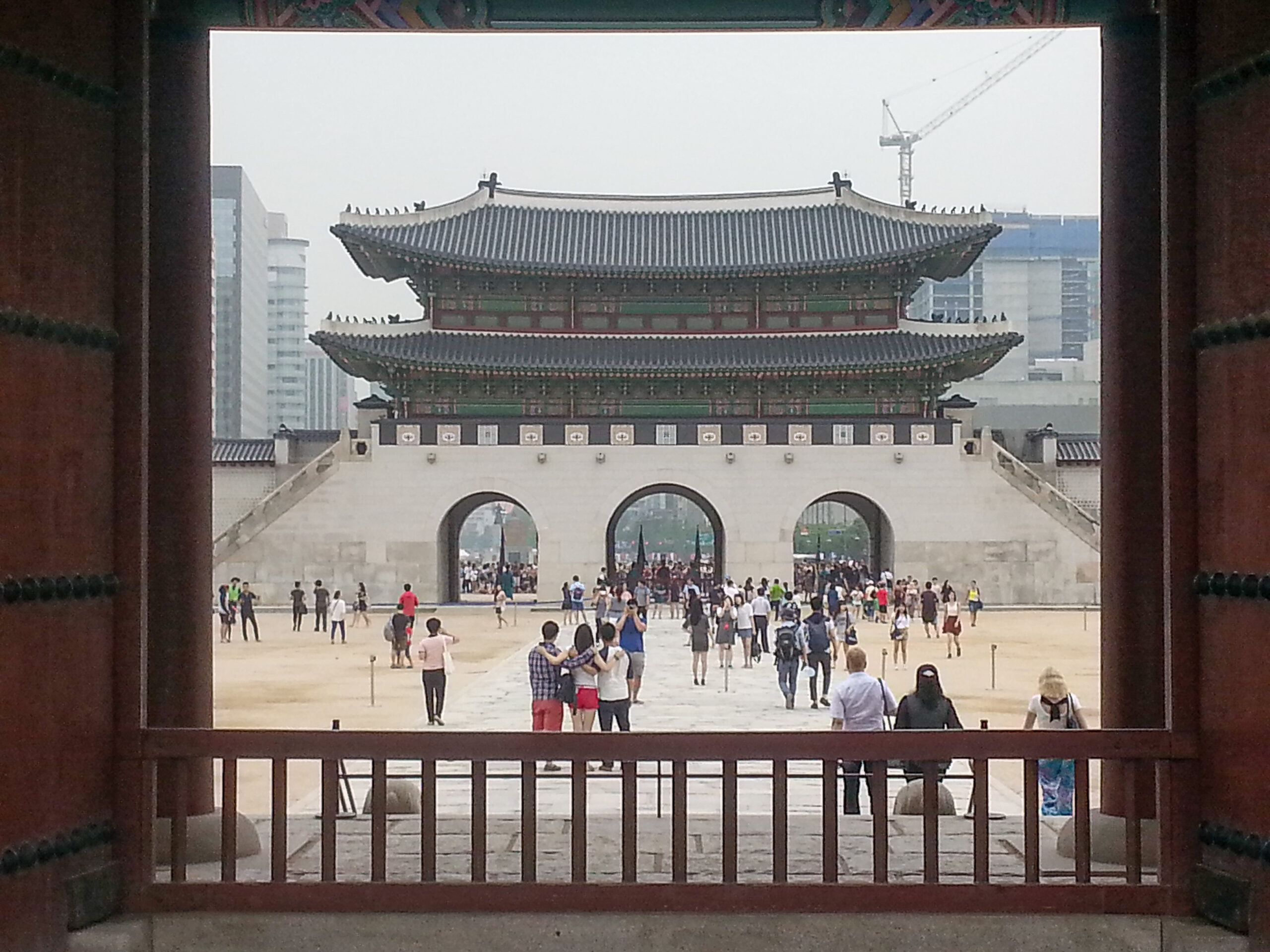 South Korea - Seoul - Gwanghwamum Gate - Gyeongbokgung Palace