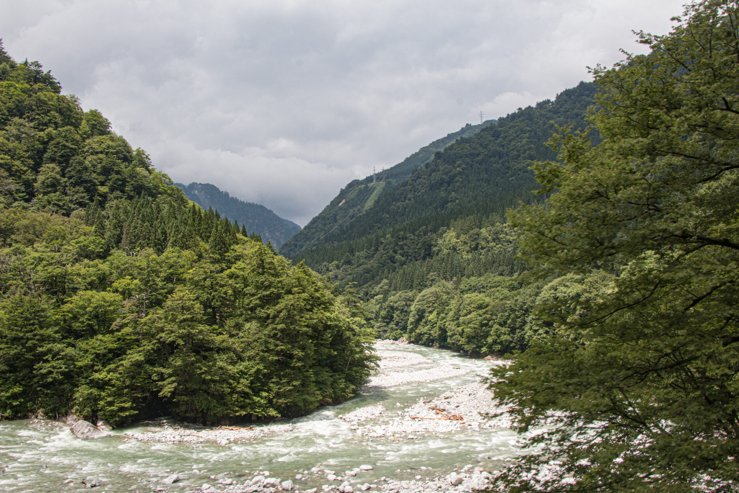 Japan - Japanese Alps - The Kurobe River and Gorge