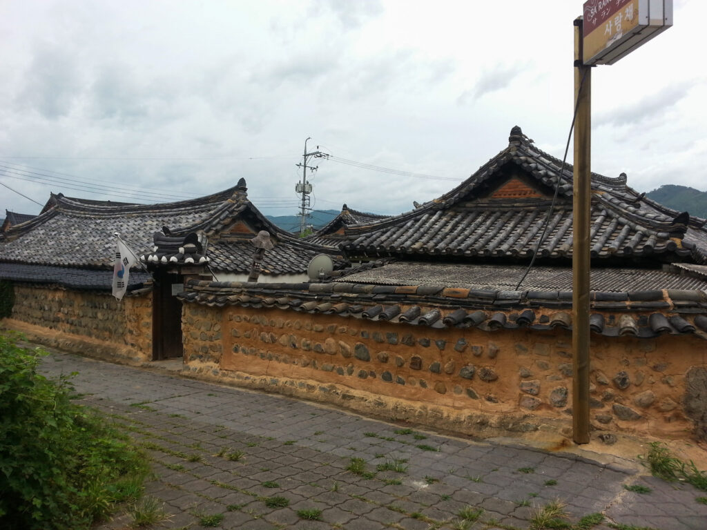 South Korea - Gyeongju - Traditional houses