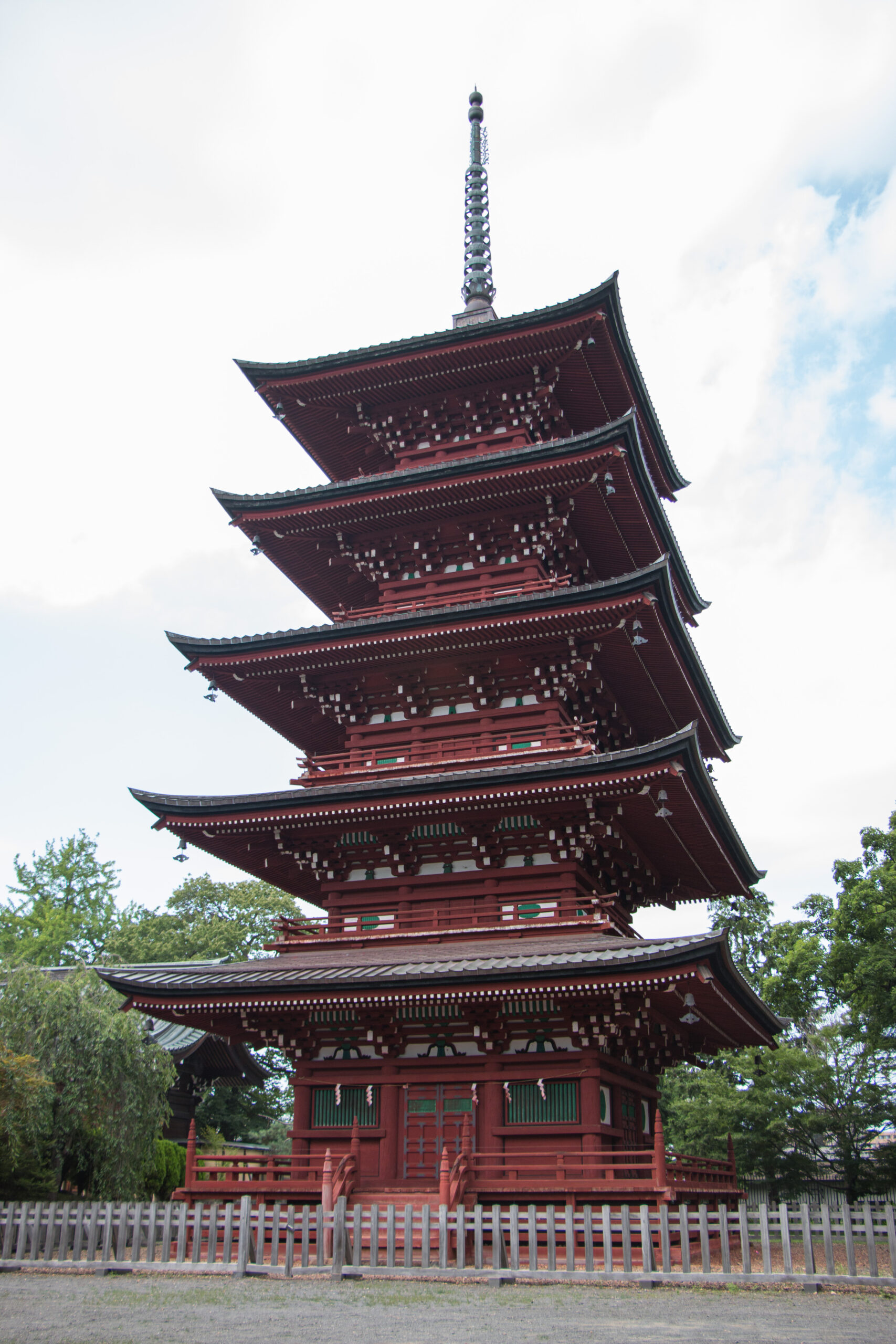 Japan - Hirosaki - The FIve Storey Pagoda of the Saishoin Buddhist Temple