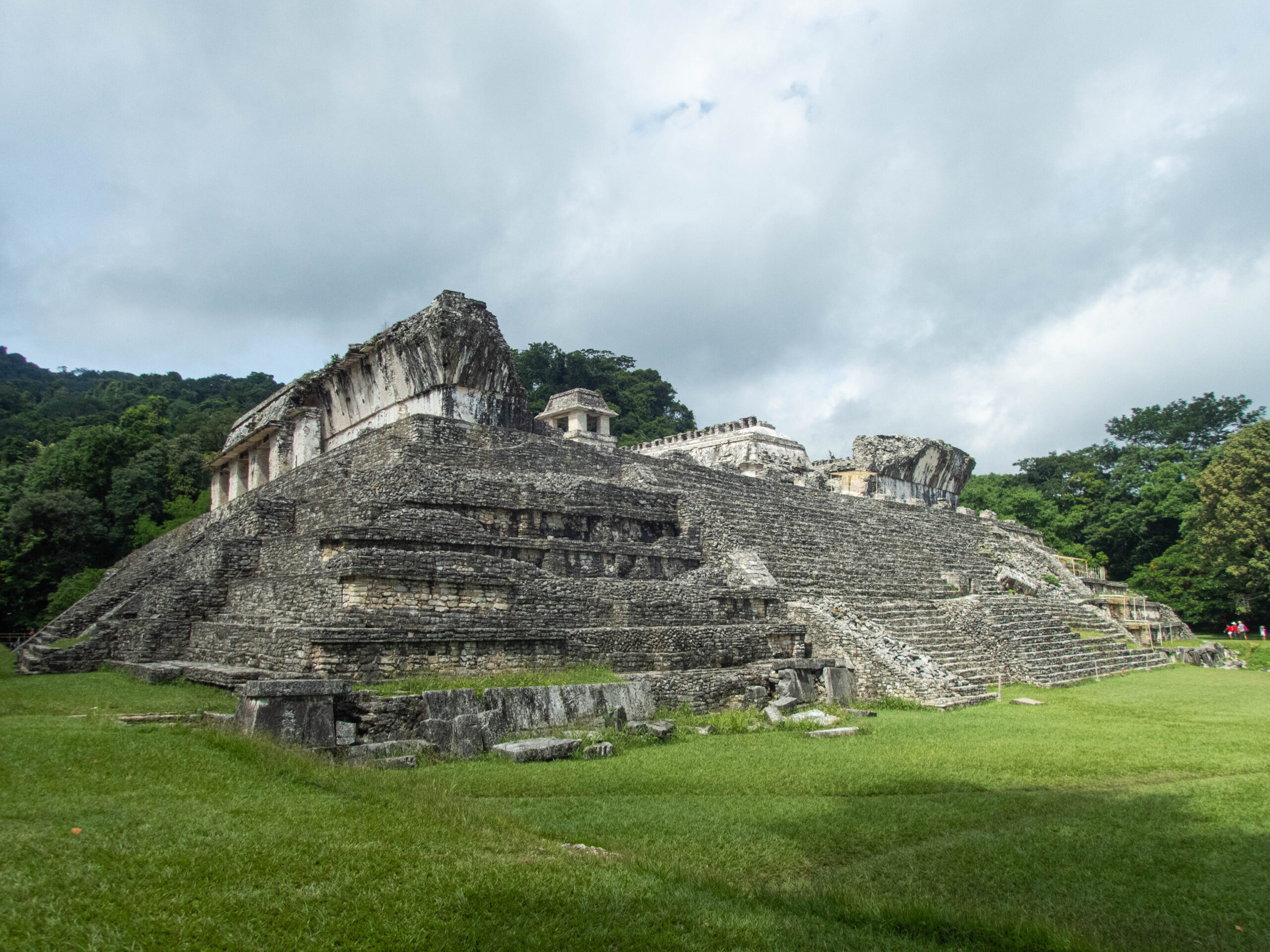 Mexico - Palenque - The temple of the Jaguar