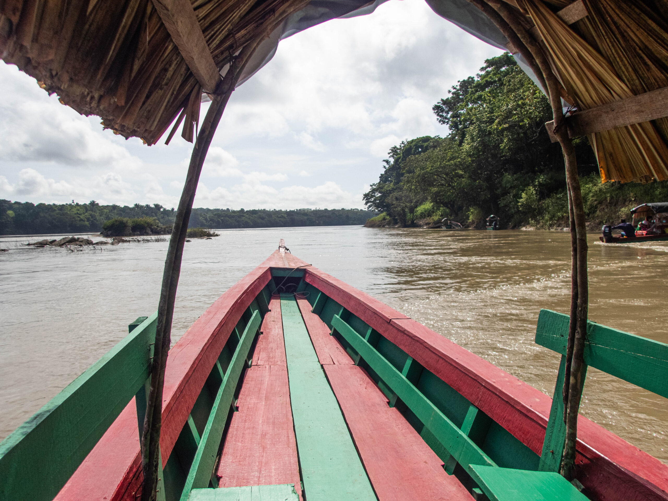 Mexico - Yaxchilan - on the Usamarinta River