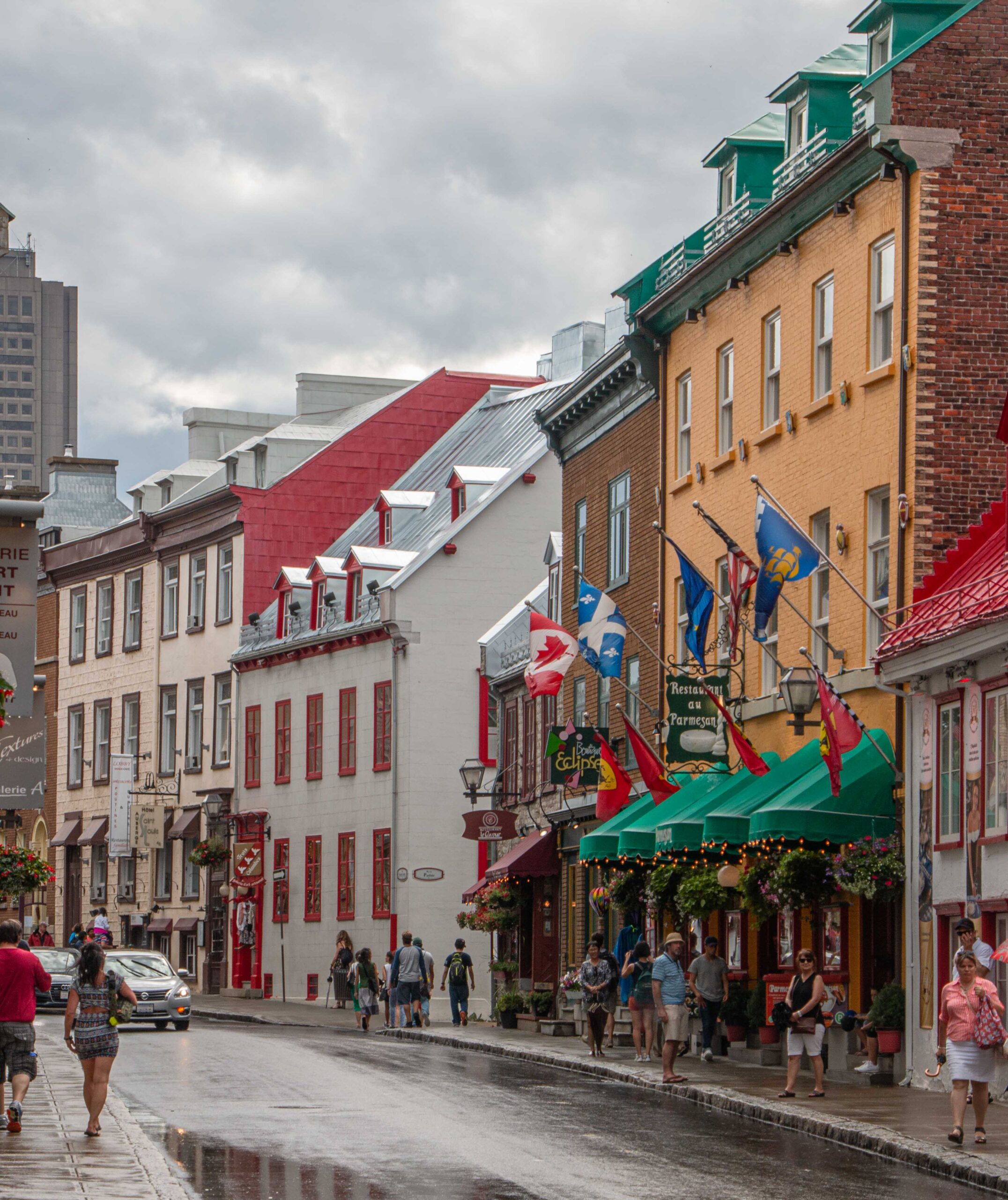 Quebec City - Summer Rain