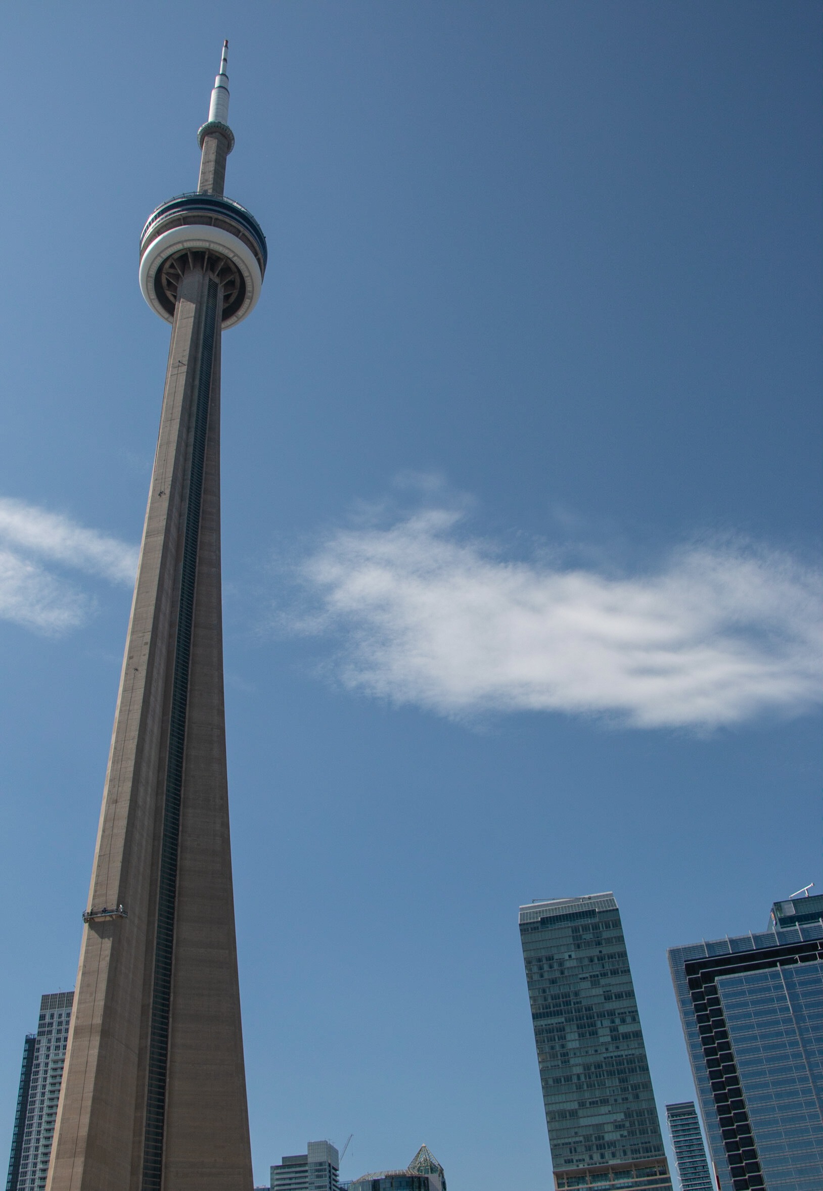 Toronto - The CN Tower with the main observation level