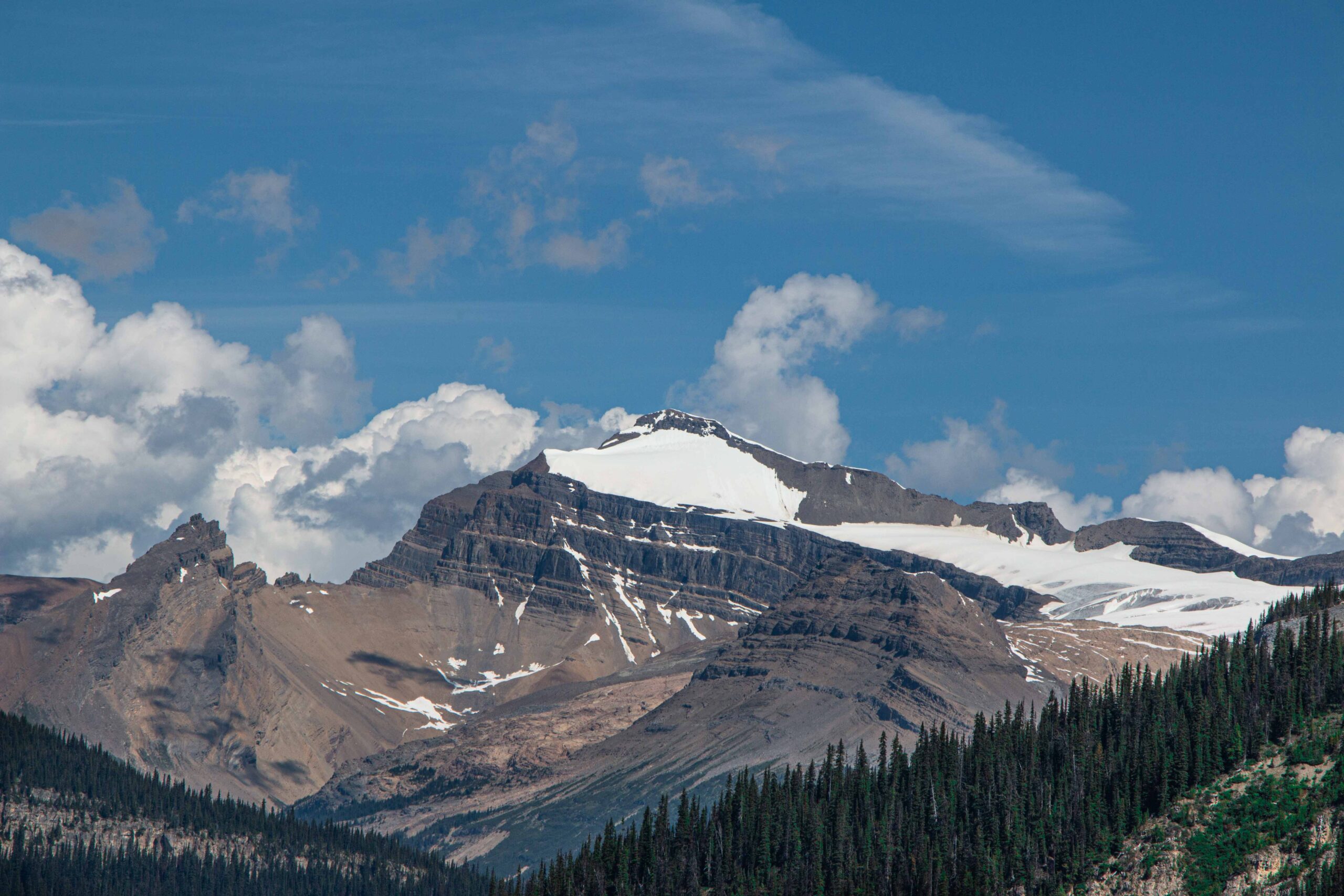 President Mountain glacier